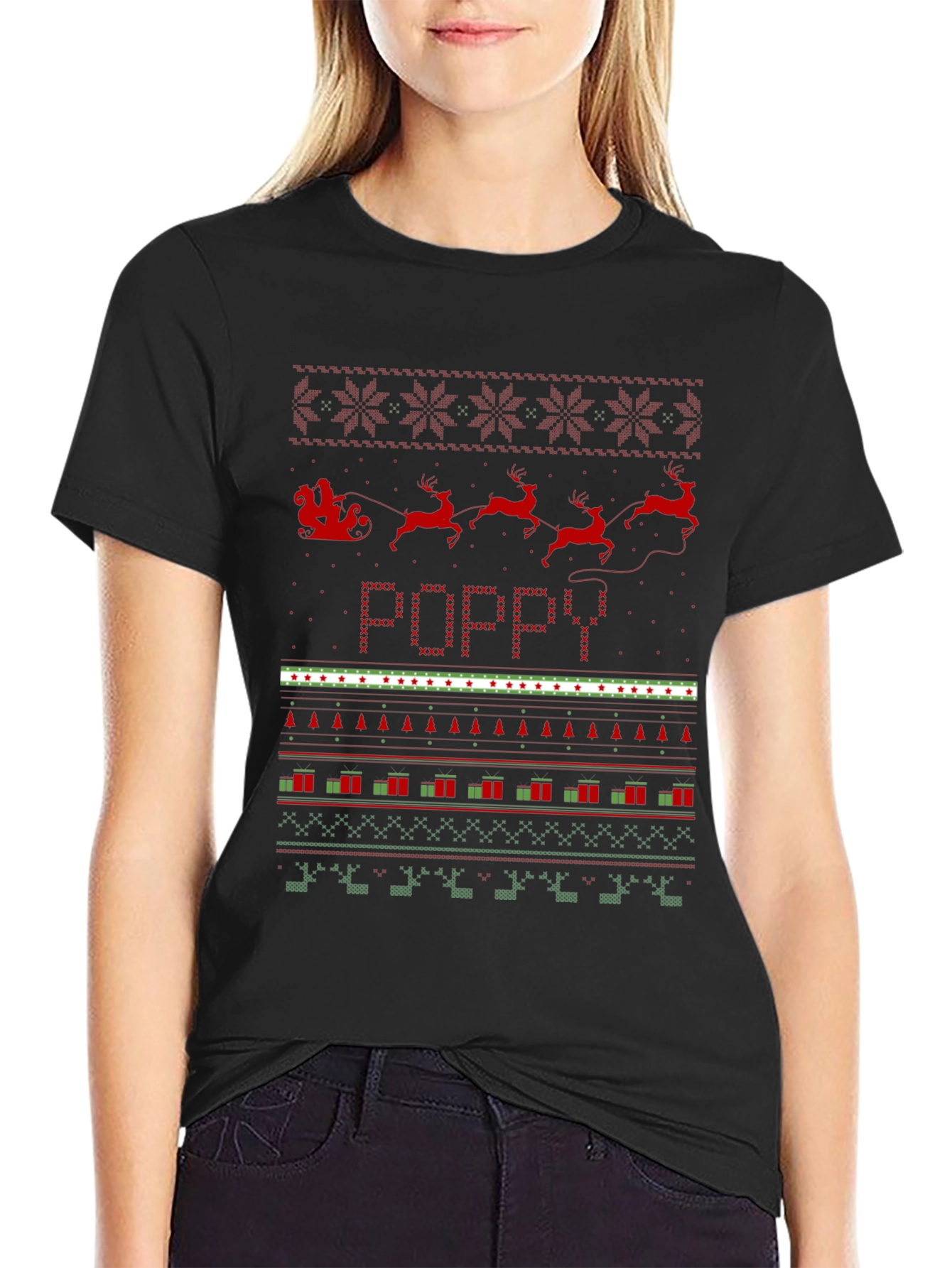 Poppy Ugly Christmas Sweater T-Shirt