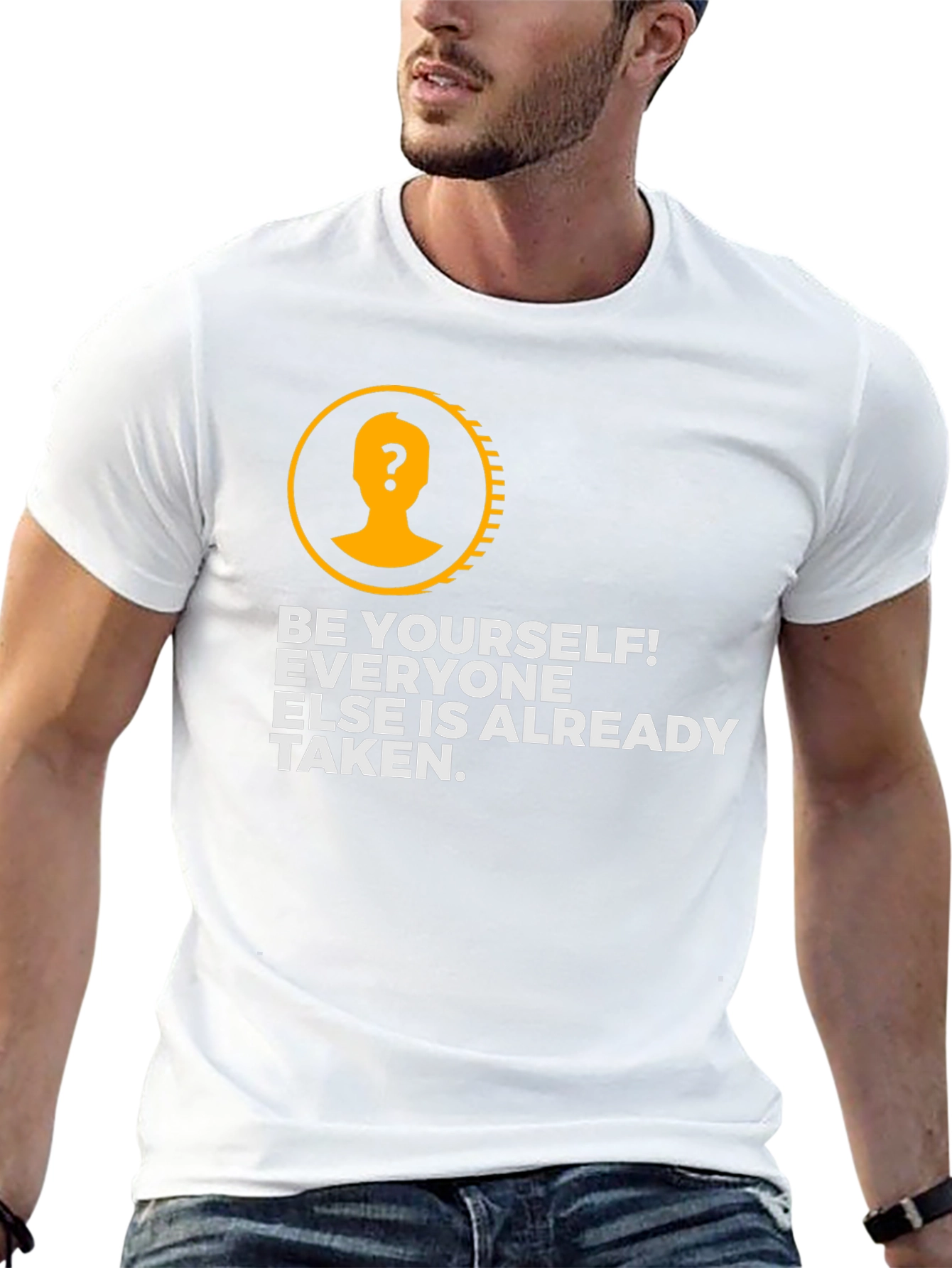 Be Yourself Graphic T-Shirt - Unique Design