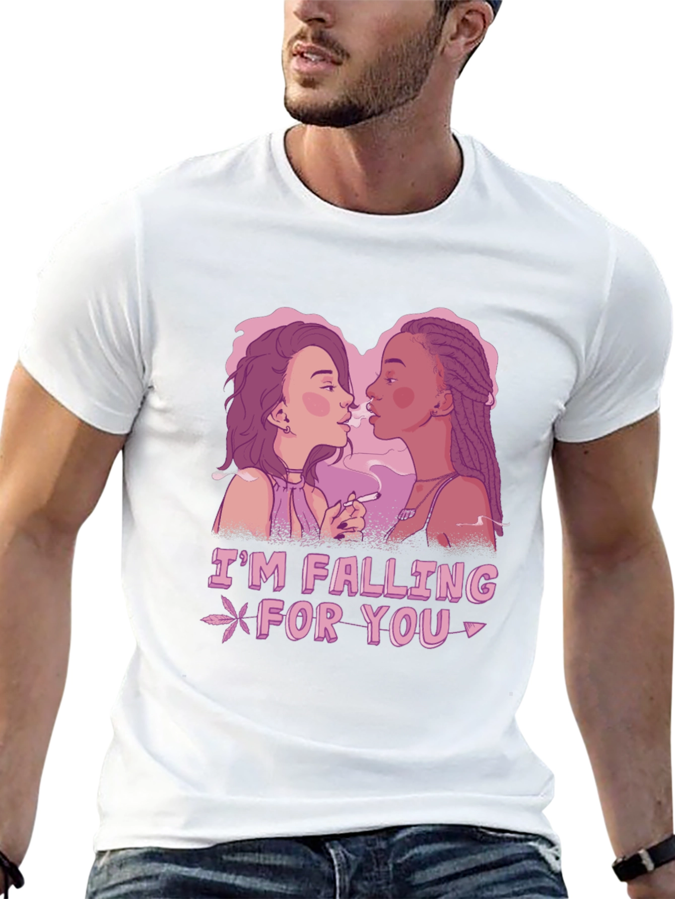Im Falling For You Graphic Tee