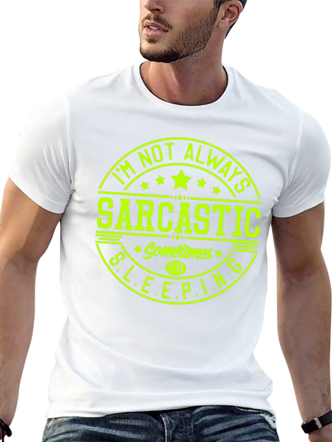 Sarcastic Sometimes Sleeping Graphic Tee