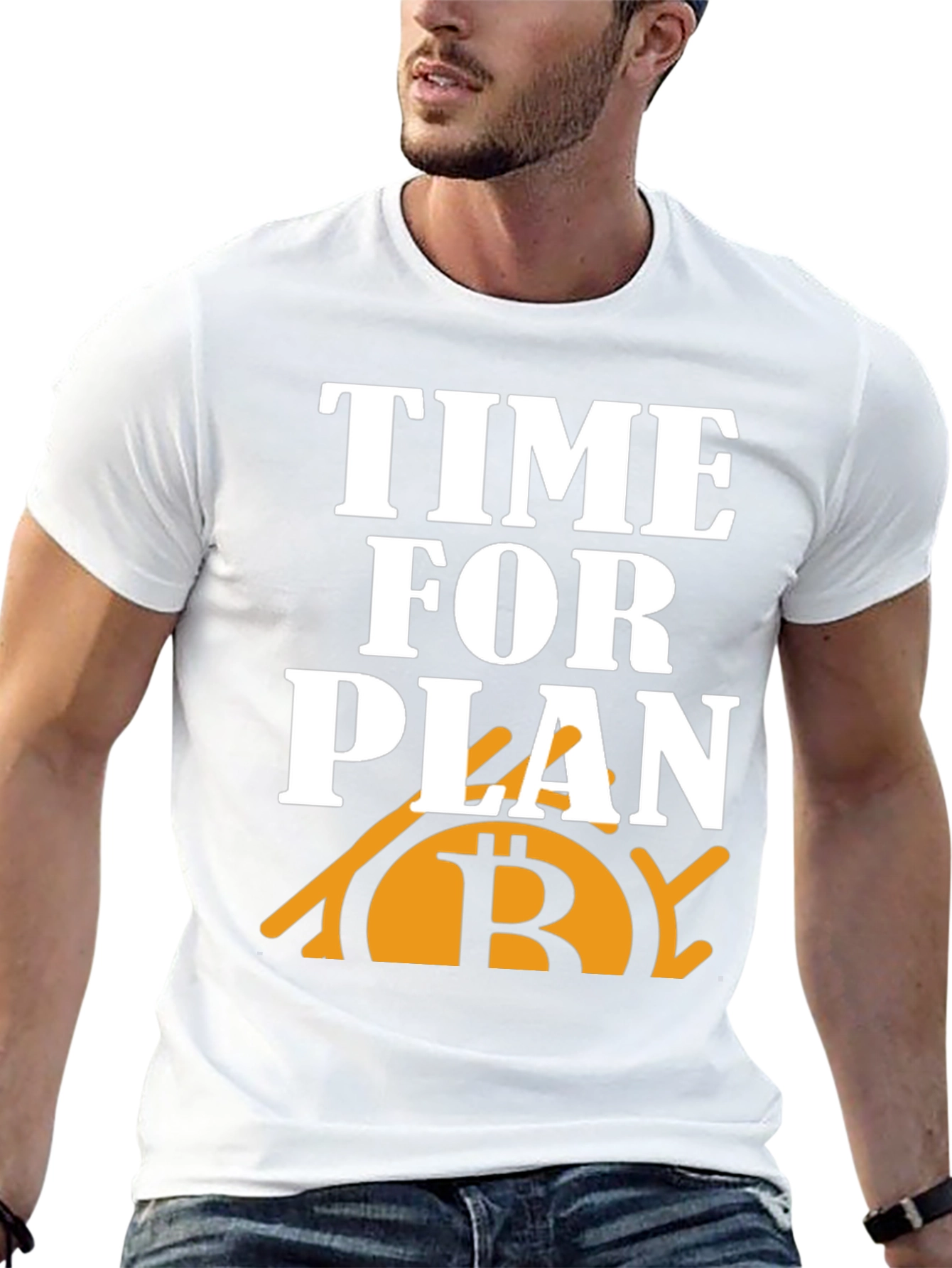 Time for Plan B Bitcoin Graphic Tee