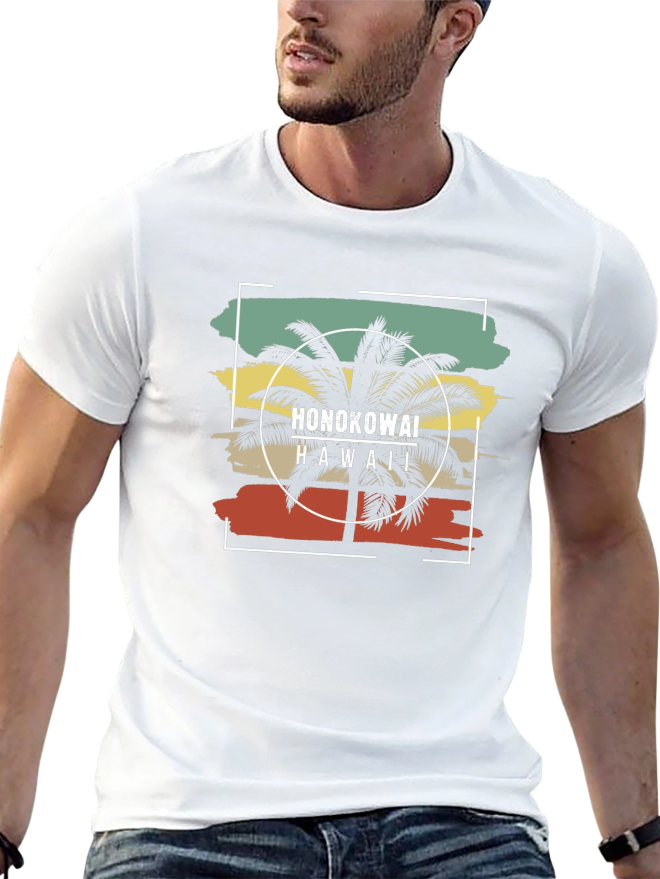 Honokowai Hawaii Retro Graphic T-Shirt