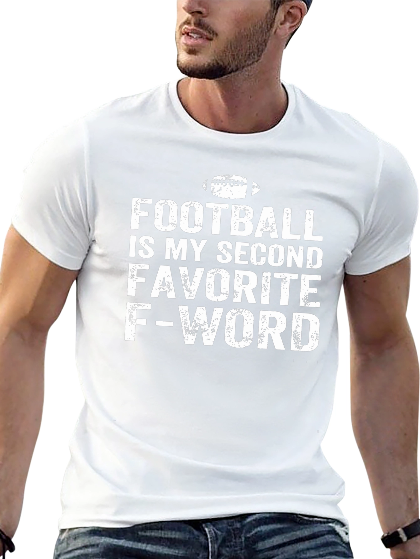 Football Second Favorite F-Word Graphic Tee