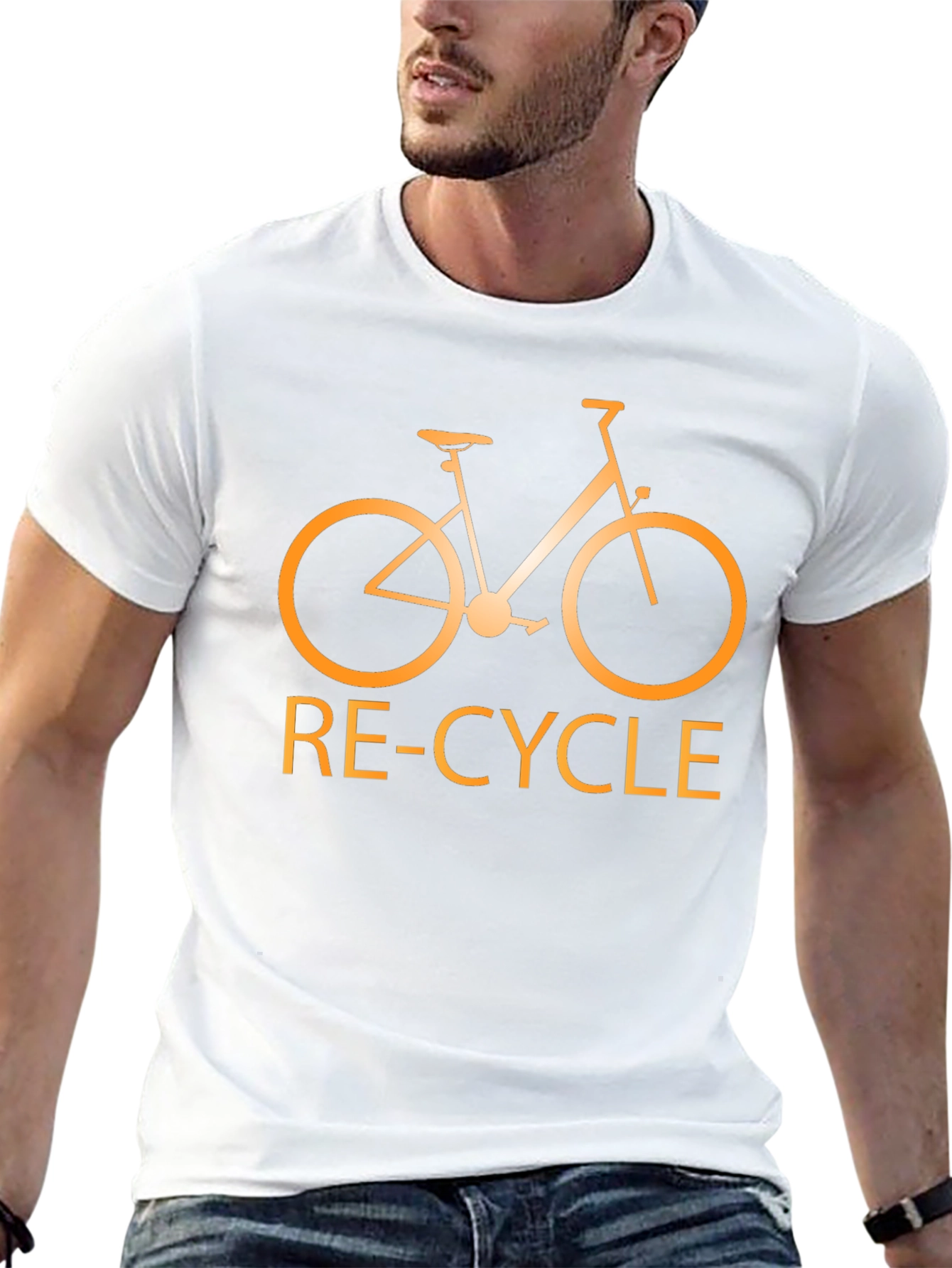 Re-Cycle Graphic Tee - Eco-Friendly Style