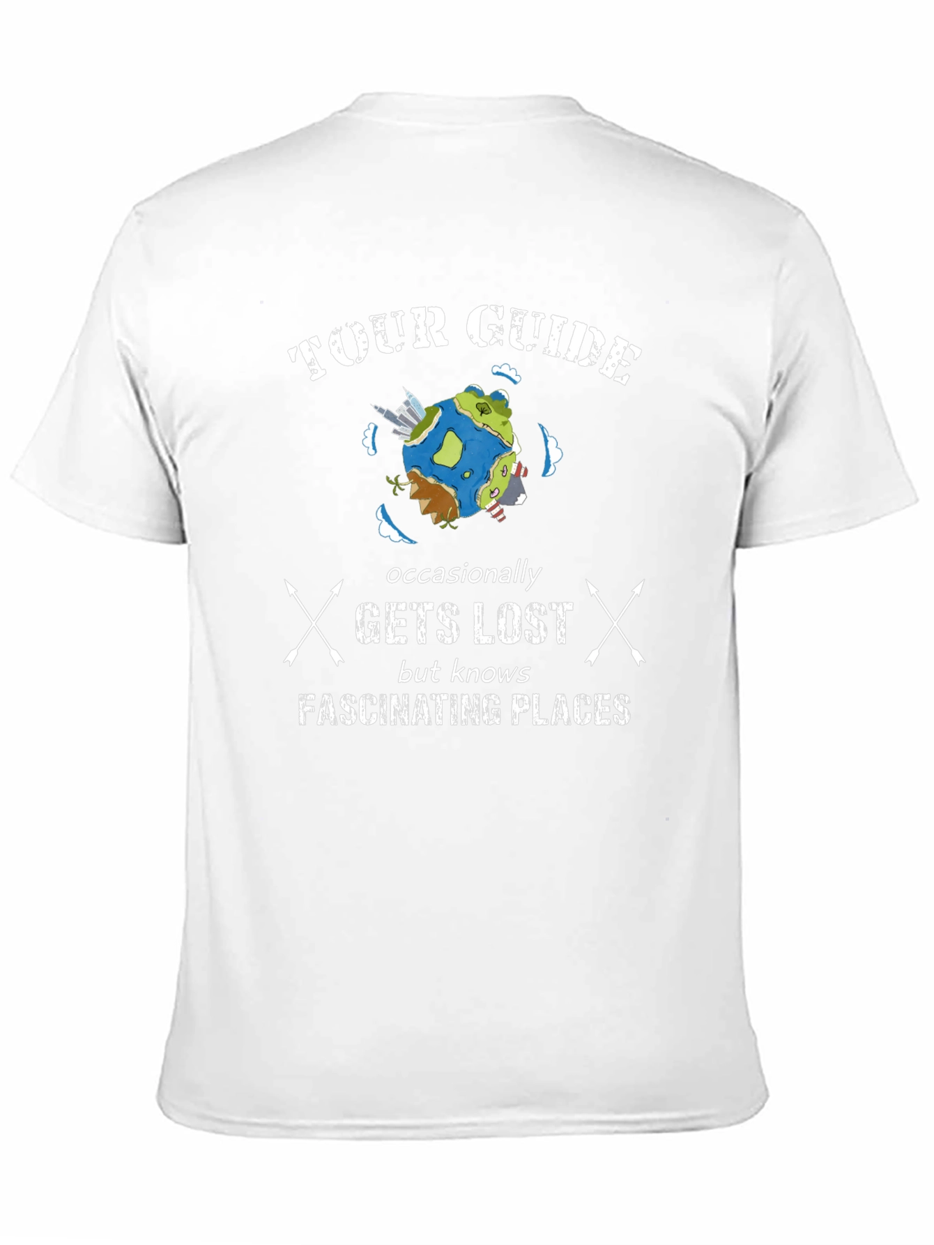 Tour Guide Novelty Graphic Tee