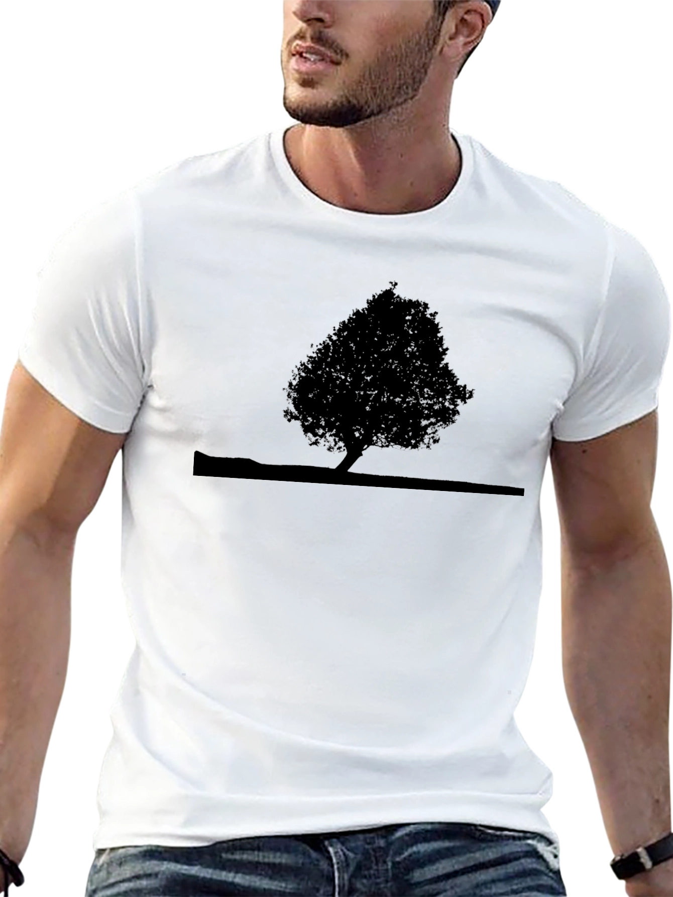 Black Tree Graphic Tee - Stylish & Unique