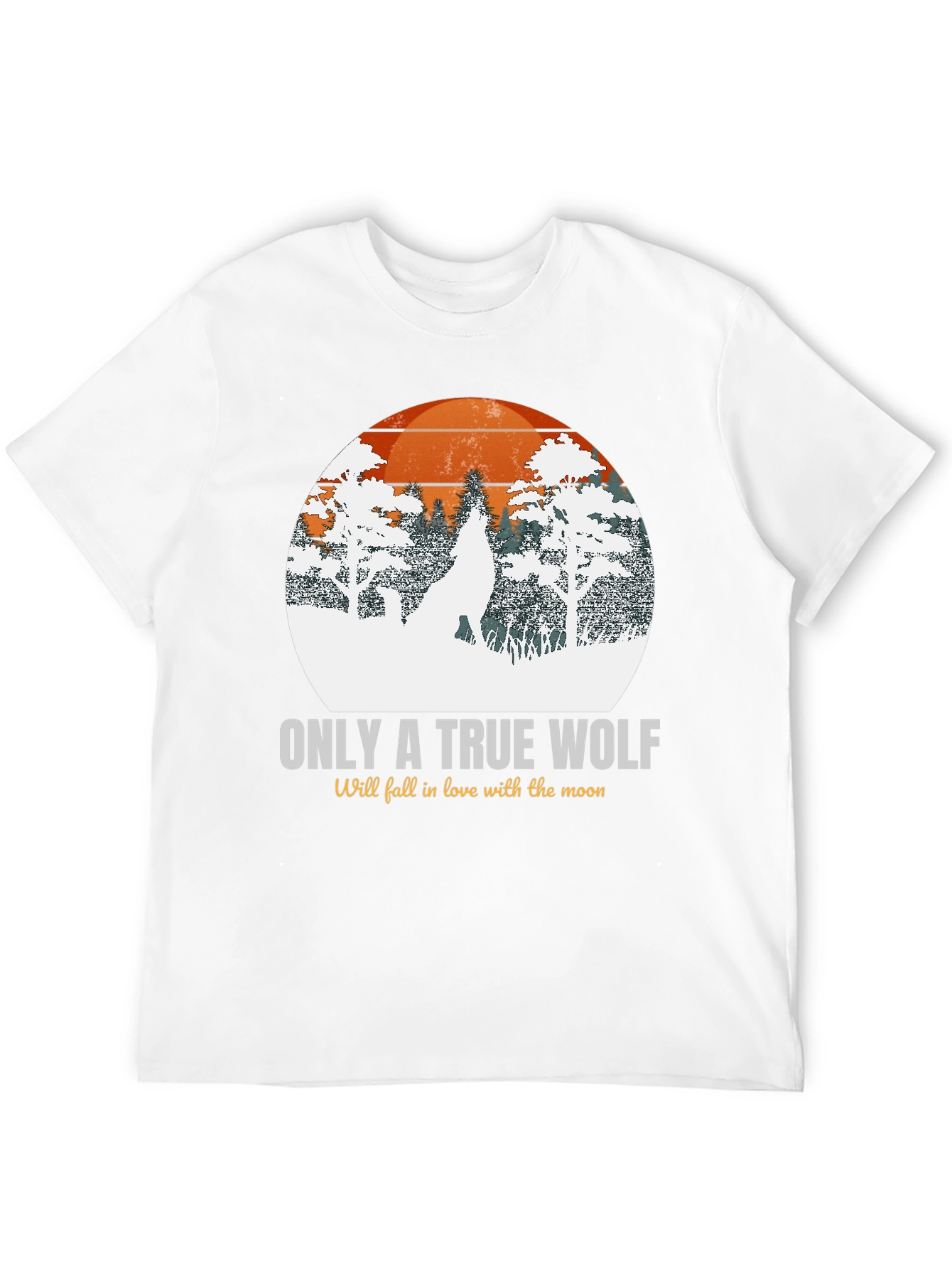 True Wolf Graphic T-Shirt