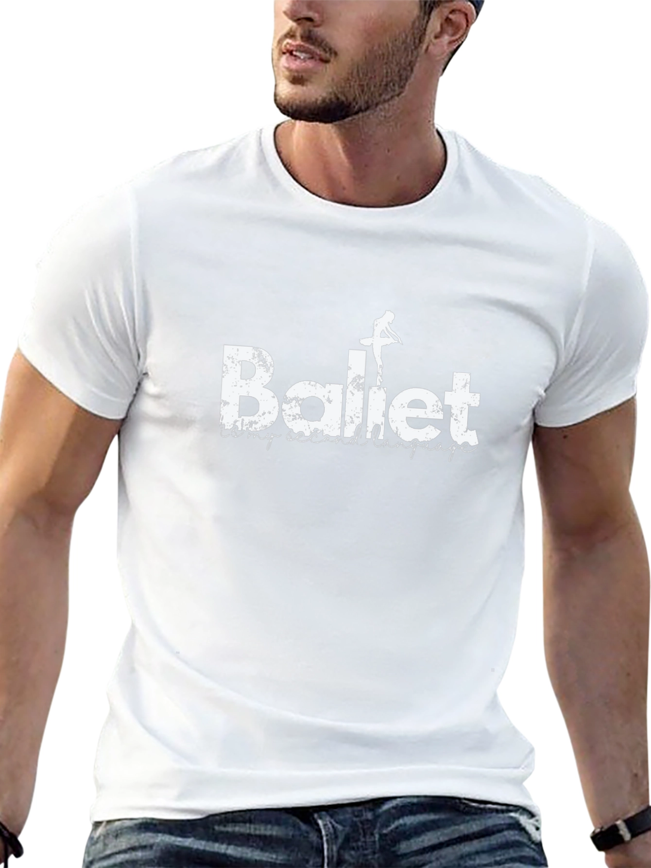 Ballet is My Second Language Graphic T-Shirt