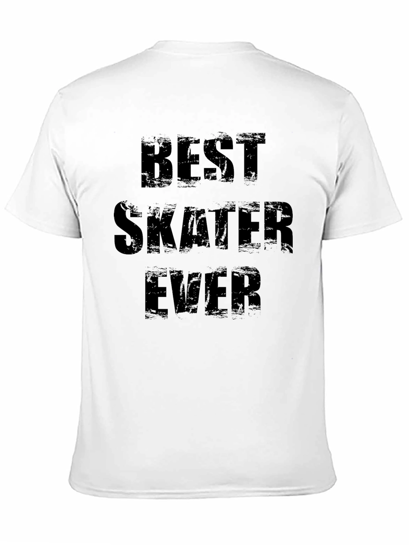 Best Skater Ever Black Graphic Tee
