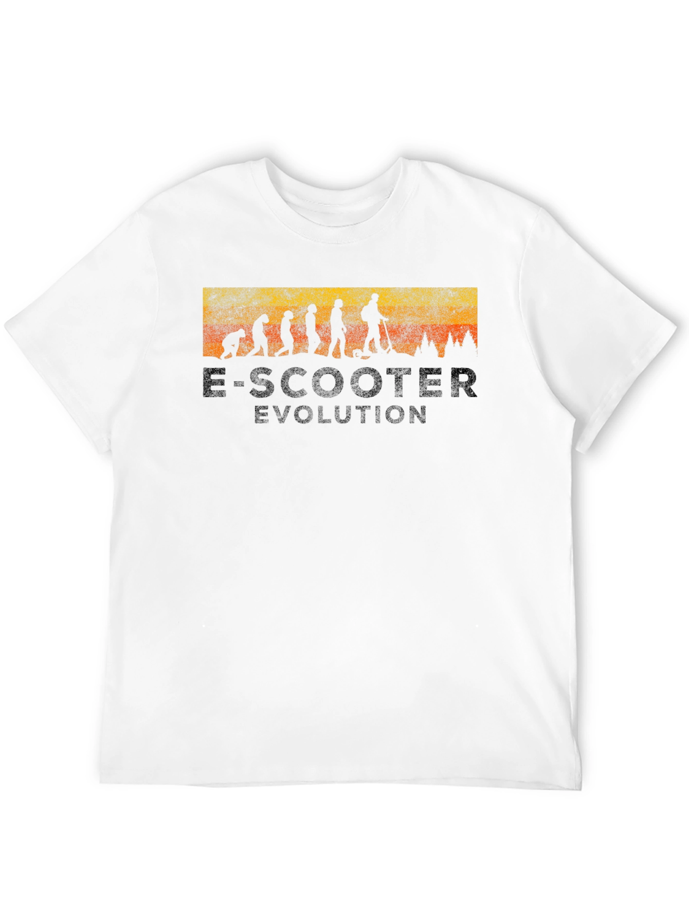 E-Scooter Evolution Graphic T-Shirt