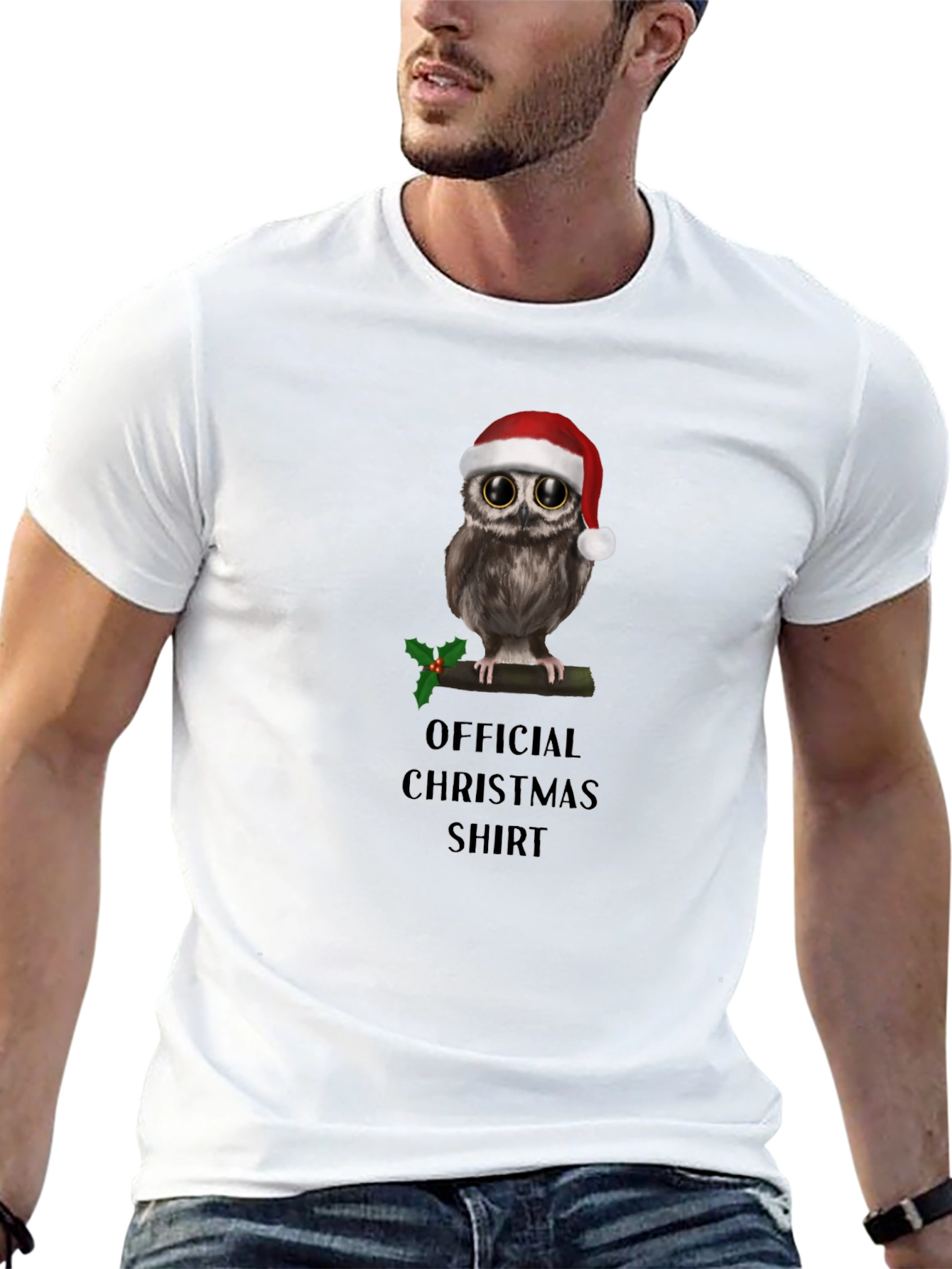 Official Christmas Owl T-Shirt - Holiday Gift