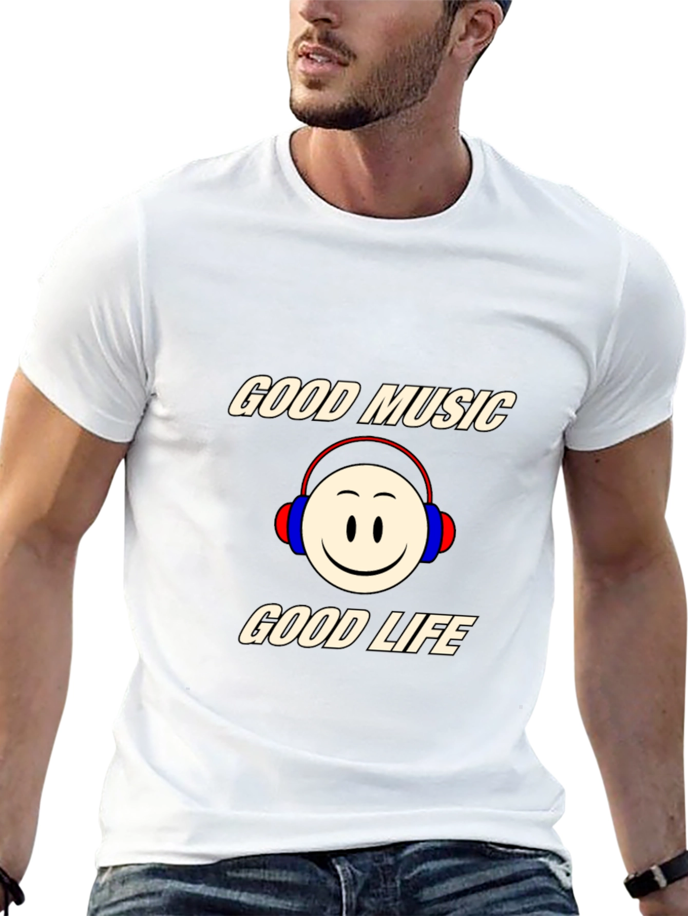 Good Music Good Life Graphic Tee