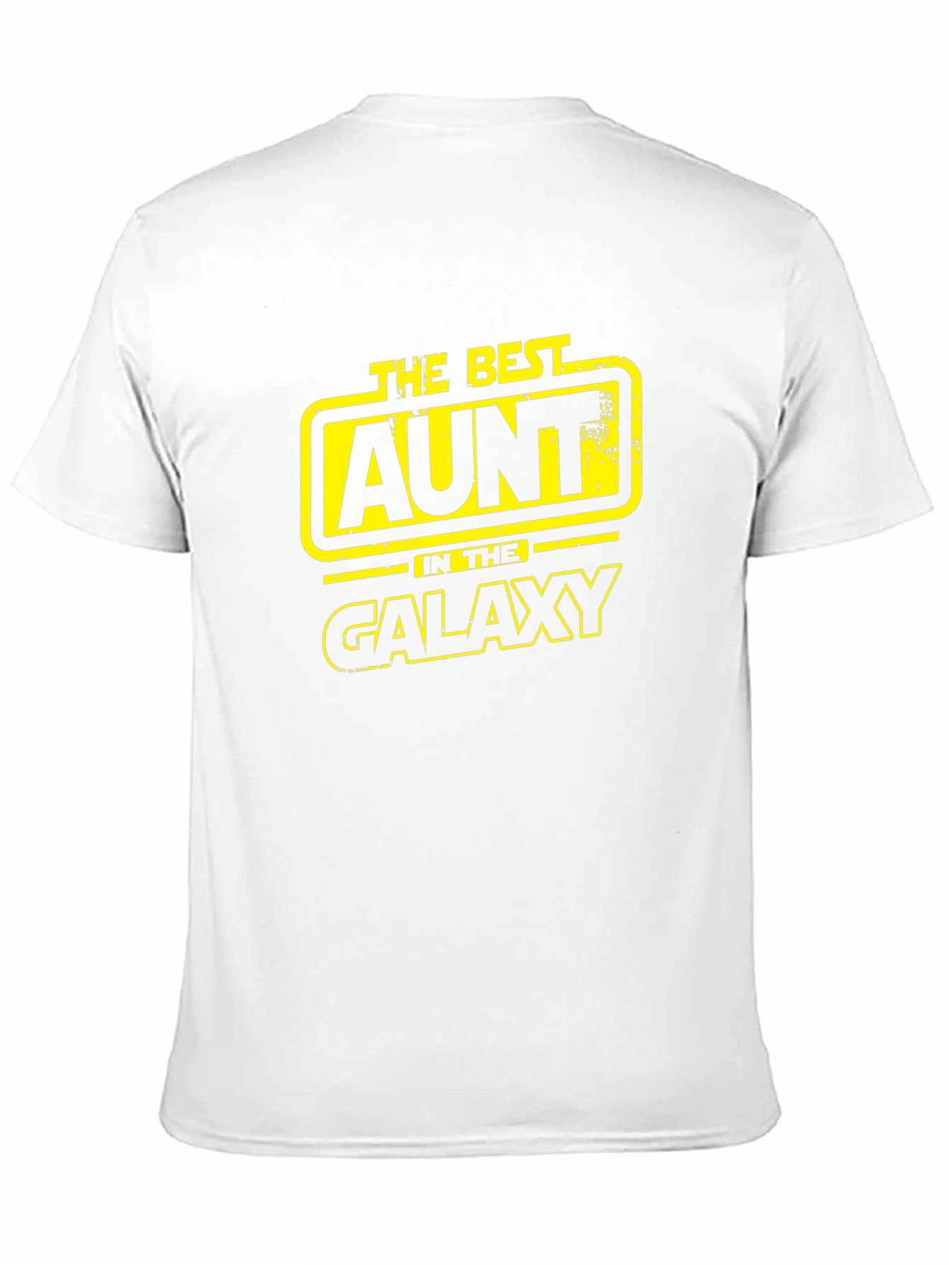Best Aunt in the Galaxy Black T-Shirt