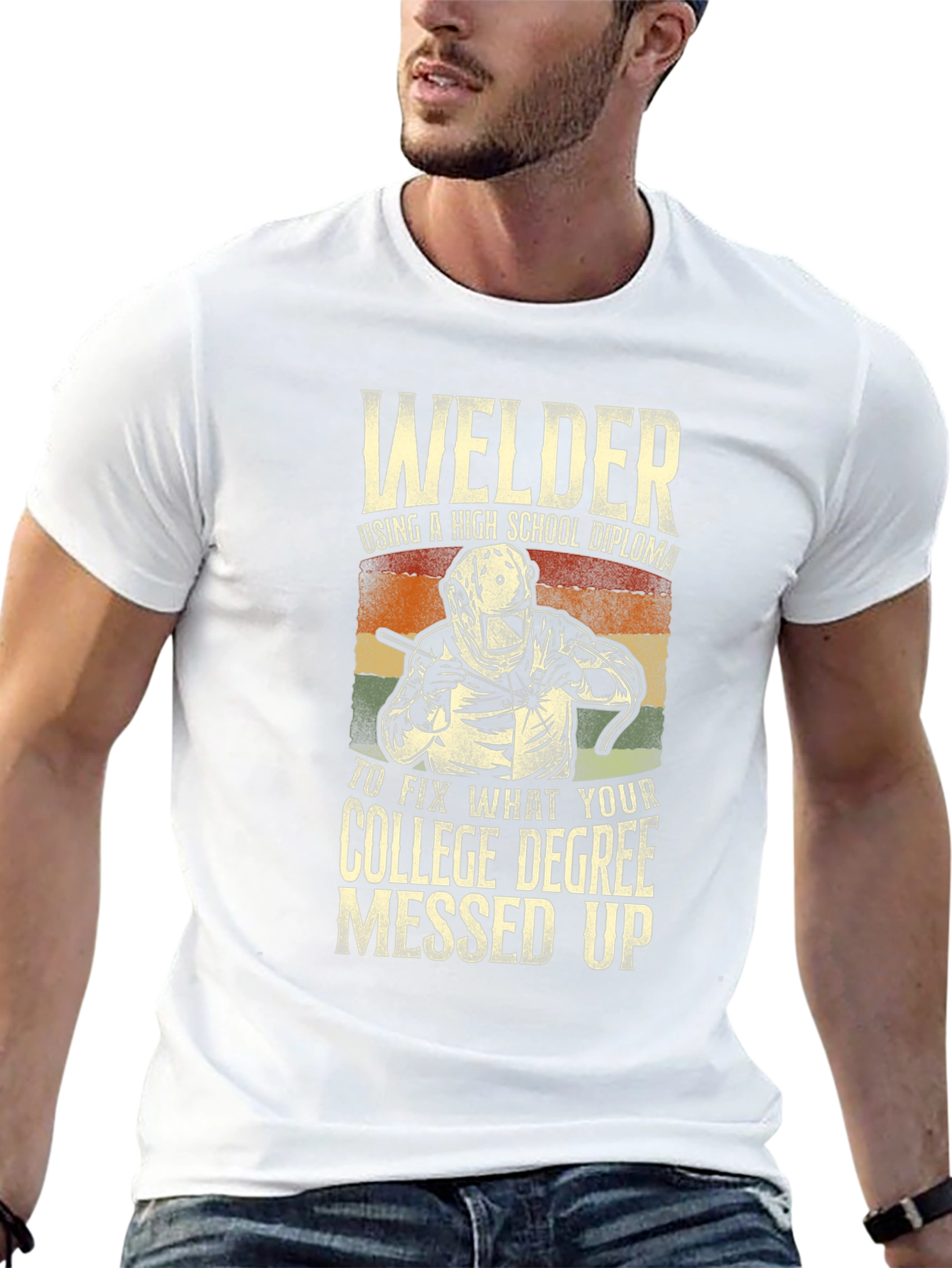 Welder High School Diploma T-Shirt