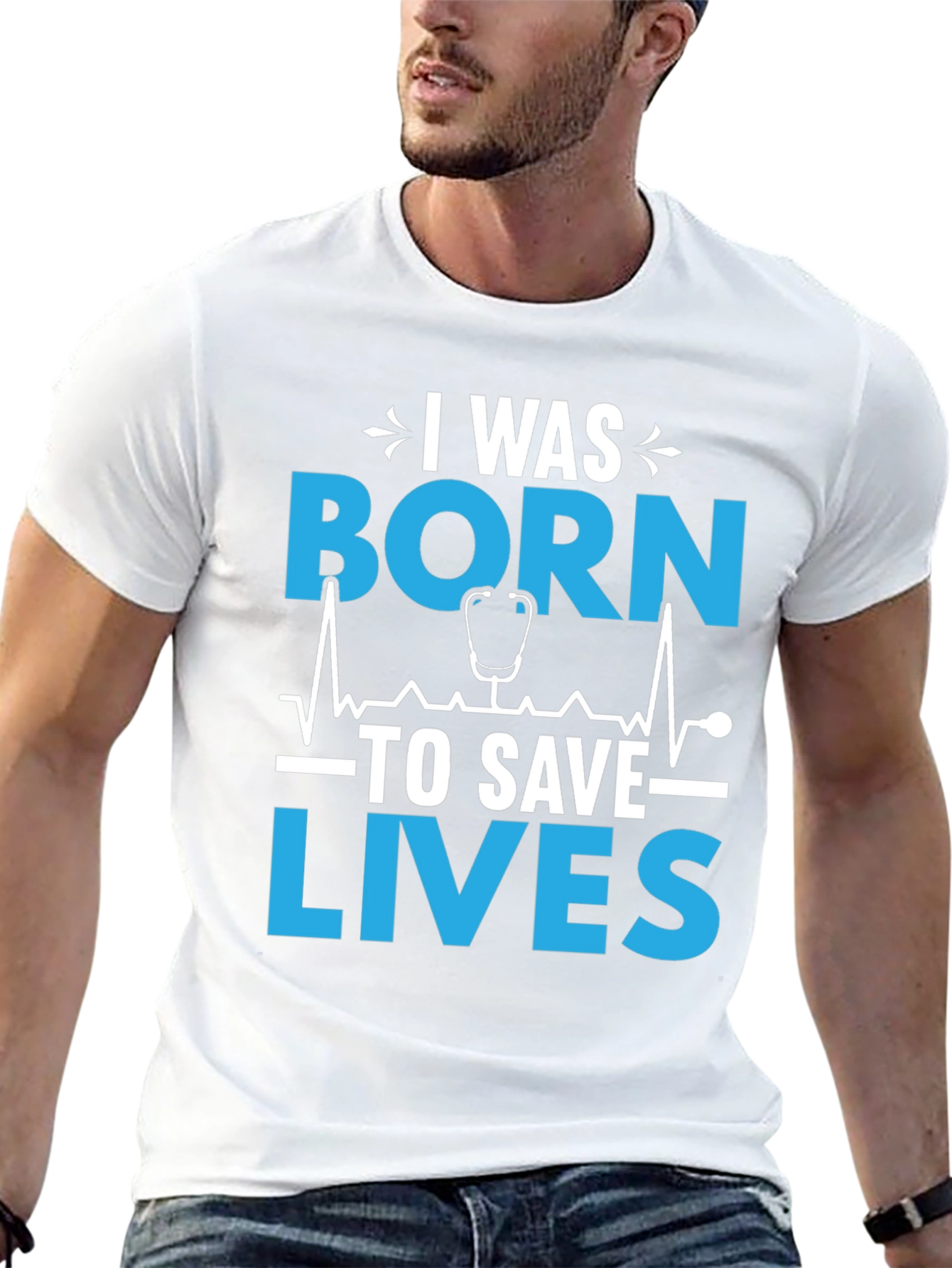 Born To Save Lives Graphic Tee