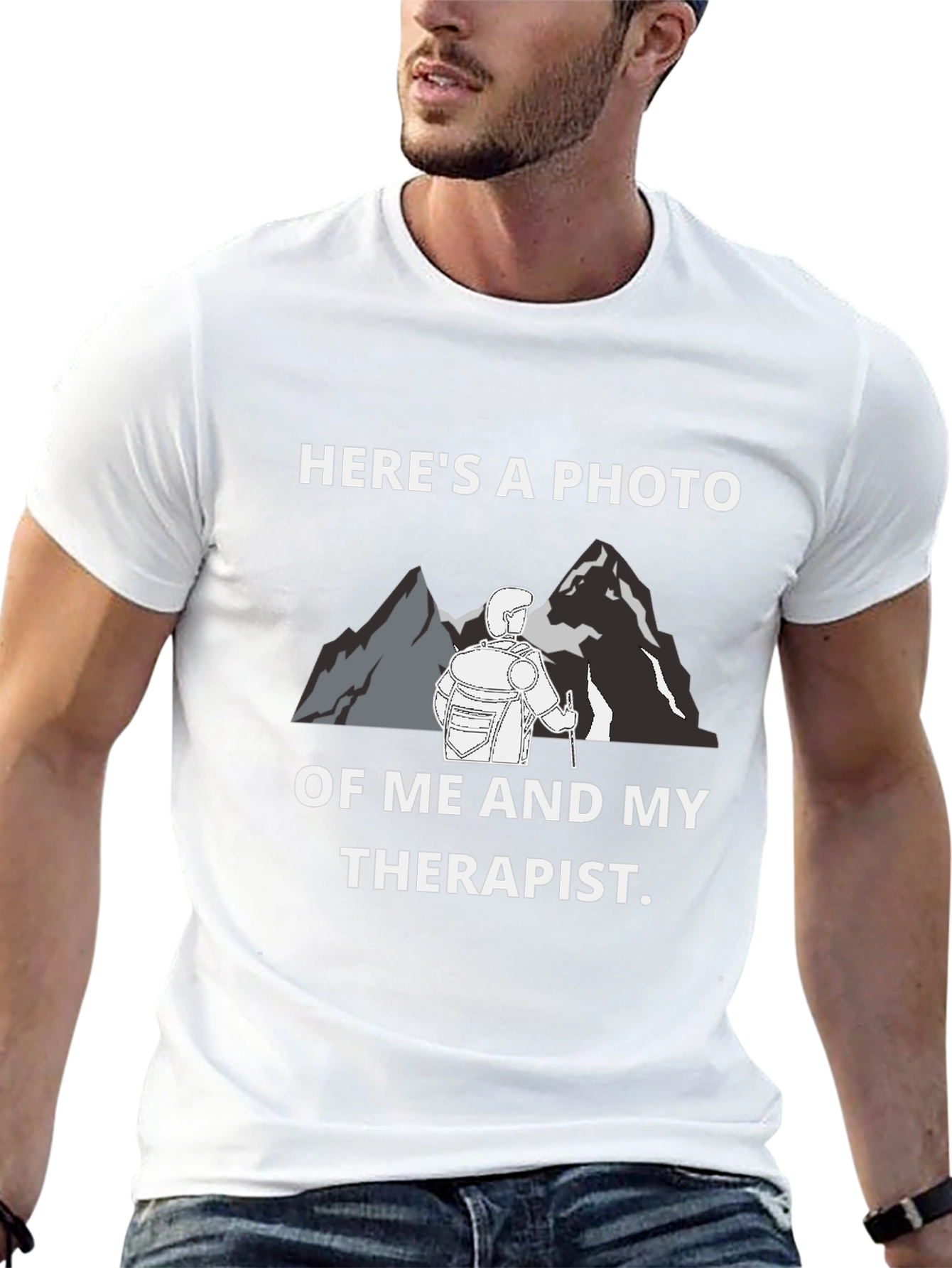 Hiking Therapist Humor T-Shirt
