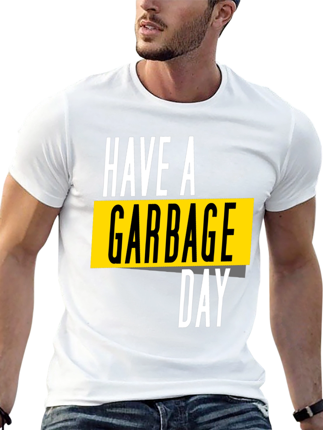 Have a Garbage Day Black Graphic Tee