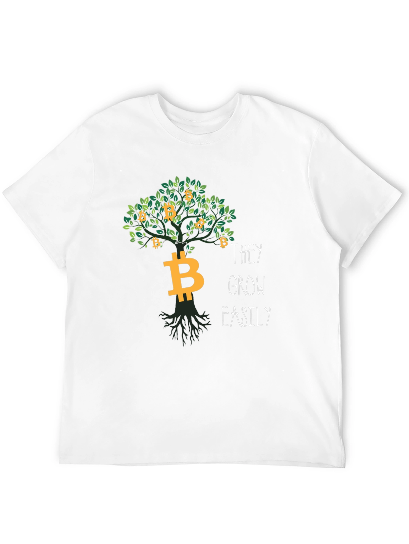 Bitcoin Tree T-Shirt - Crypto Currency Tee
