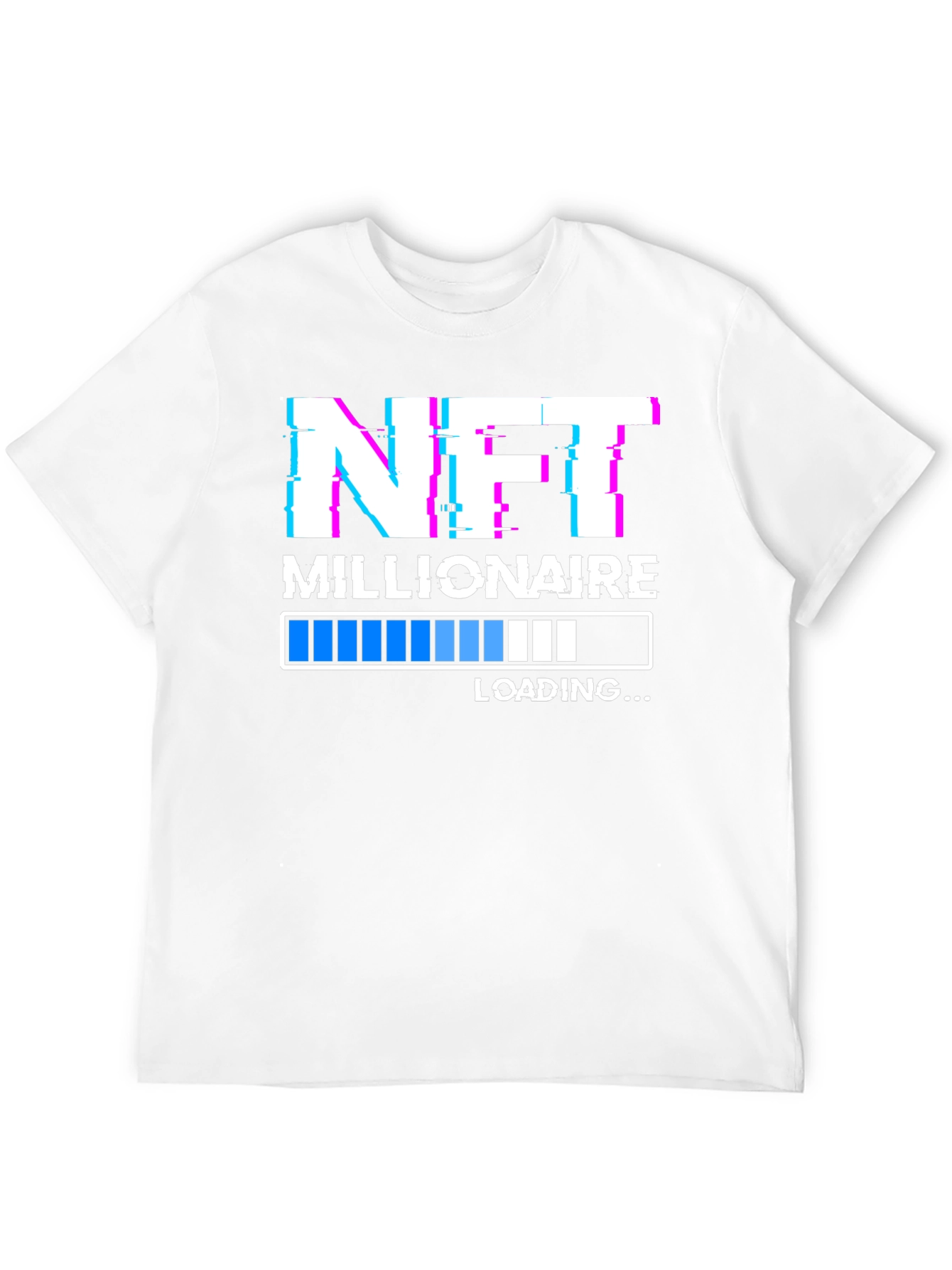 NFT Millionaire Loading T-Shirt - Crypto Fashion