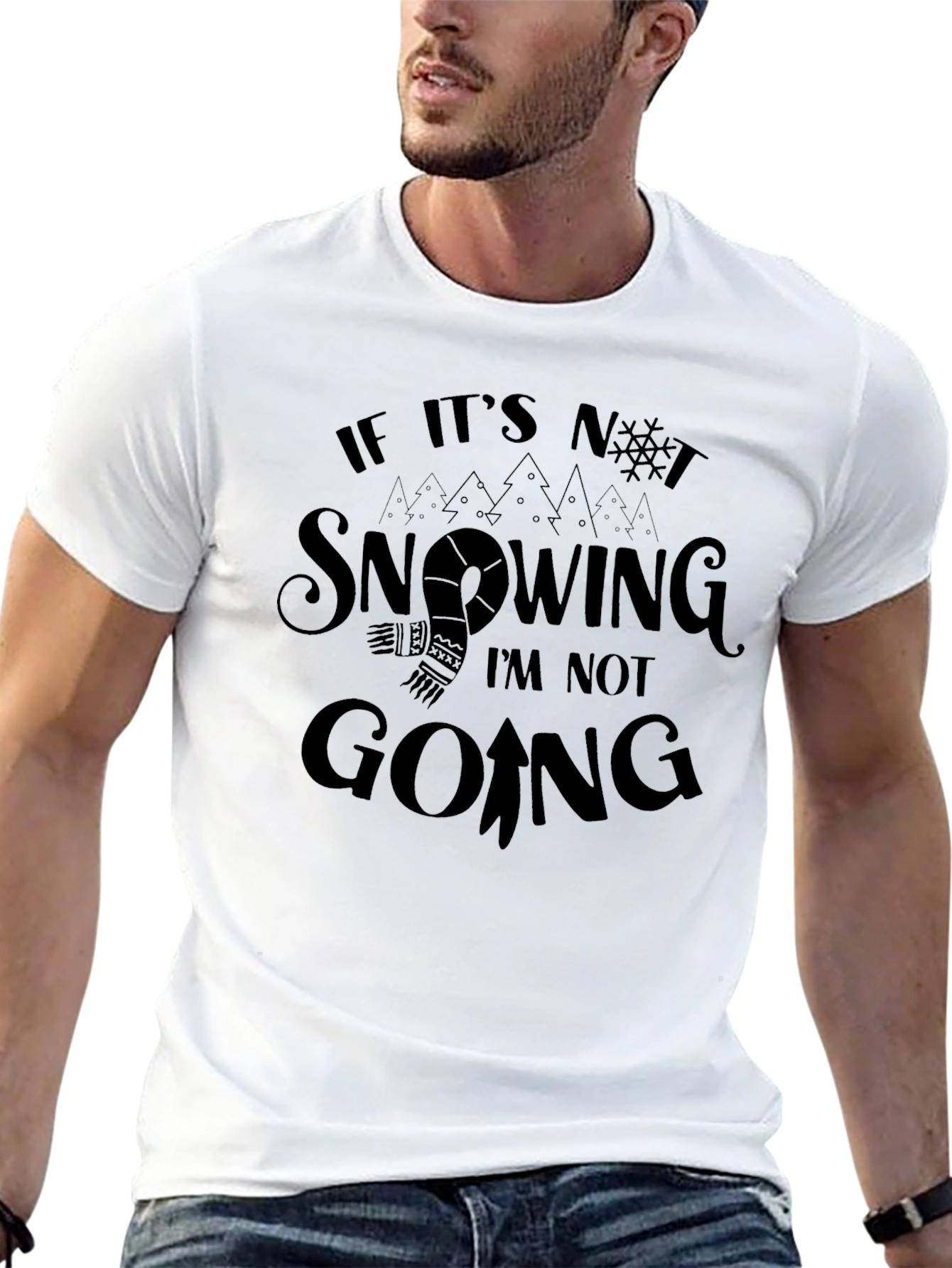 Snowing T-Shirt: Holiday Novelty Tee