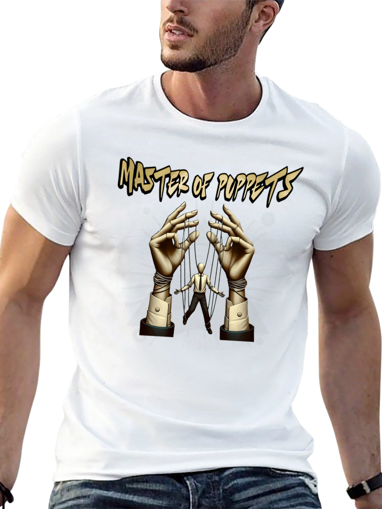 Master of Puppets Graphic T-Shirt - Black