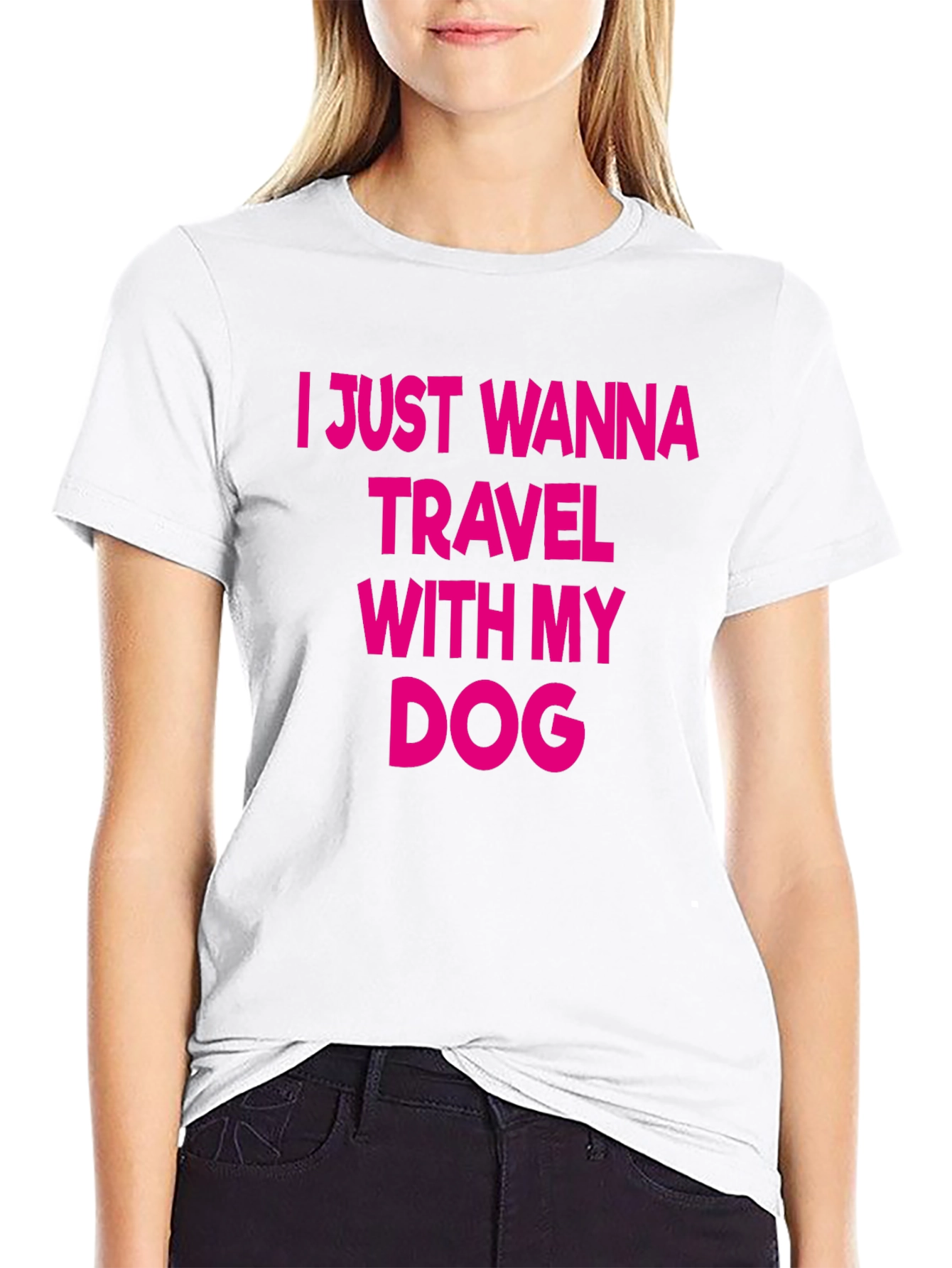 Travel with Dog Graphic Tee