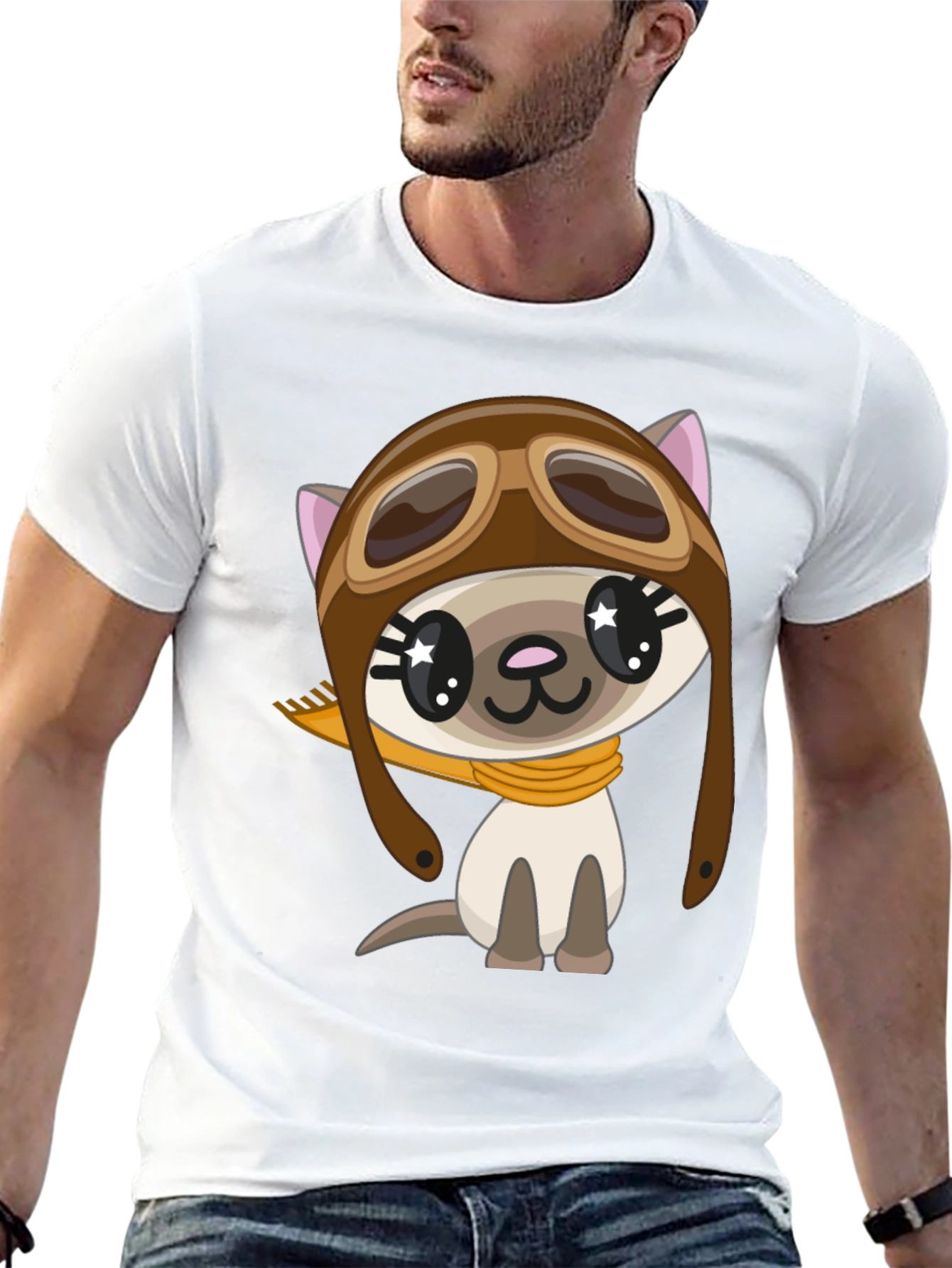 Pilot Cat T-Shirt