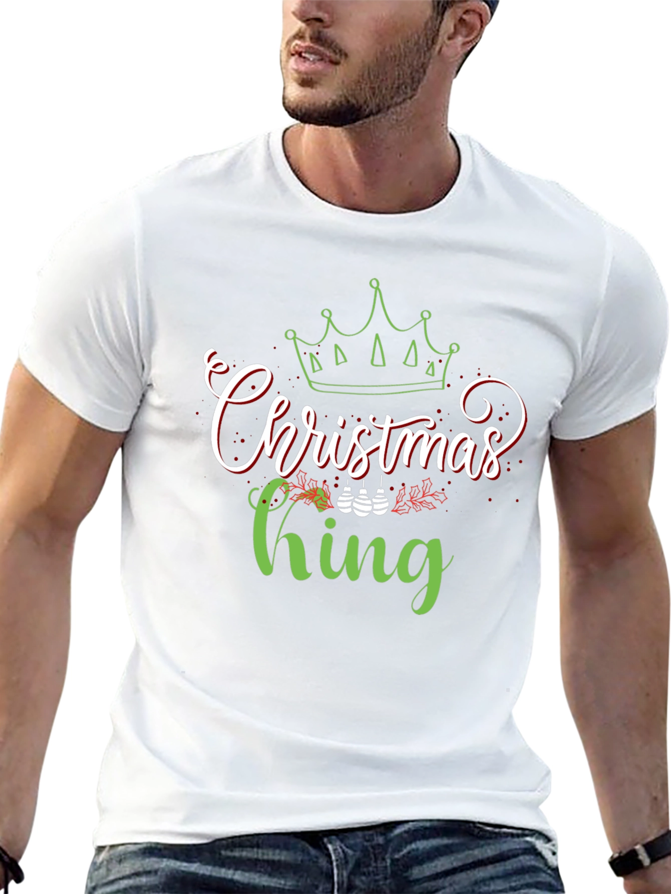 Christmas King Graphic T-Shirt