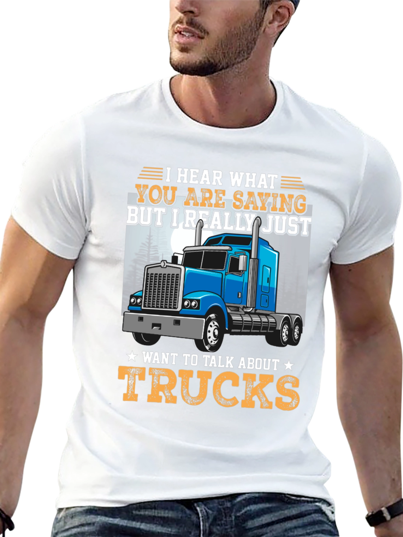 Truck Lover Graphic T-Shirt