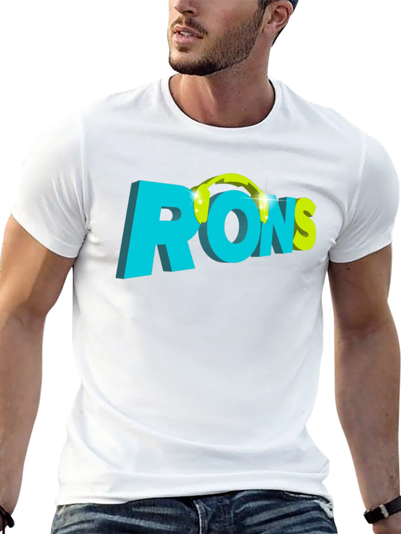 RONs Graphic Tee - Black