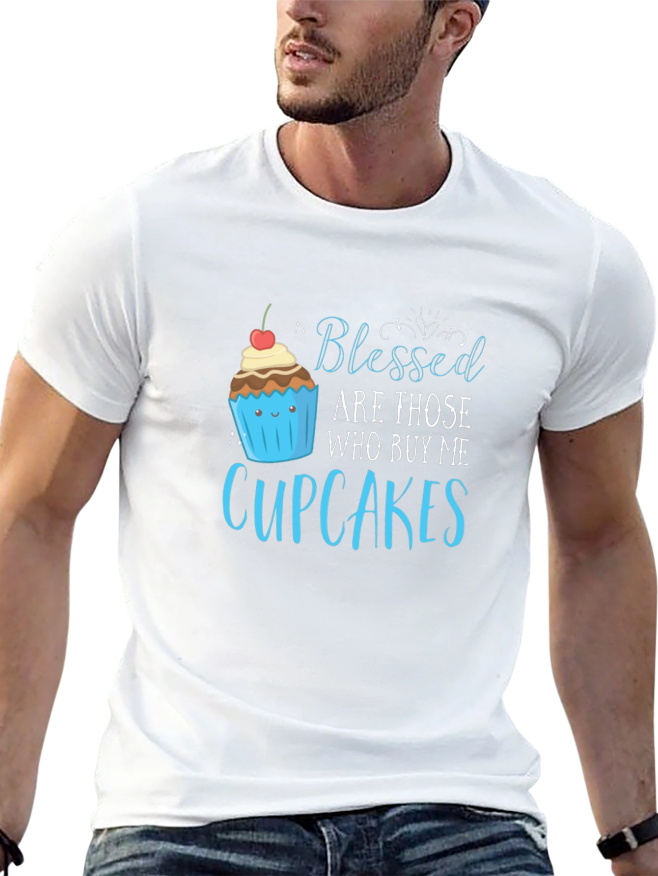 Blessed Cupcakes Graphic T-Shirt
