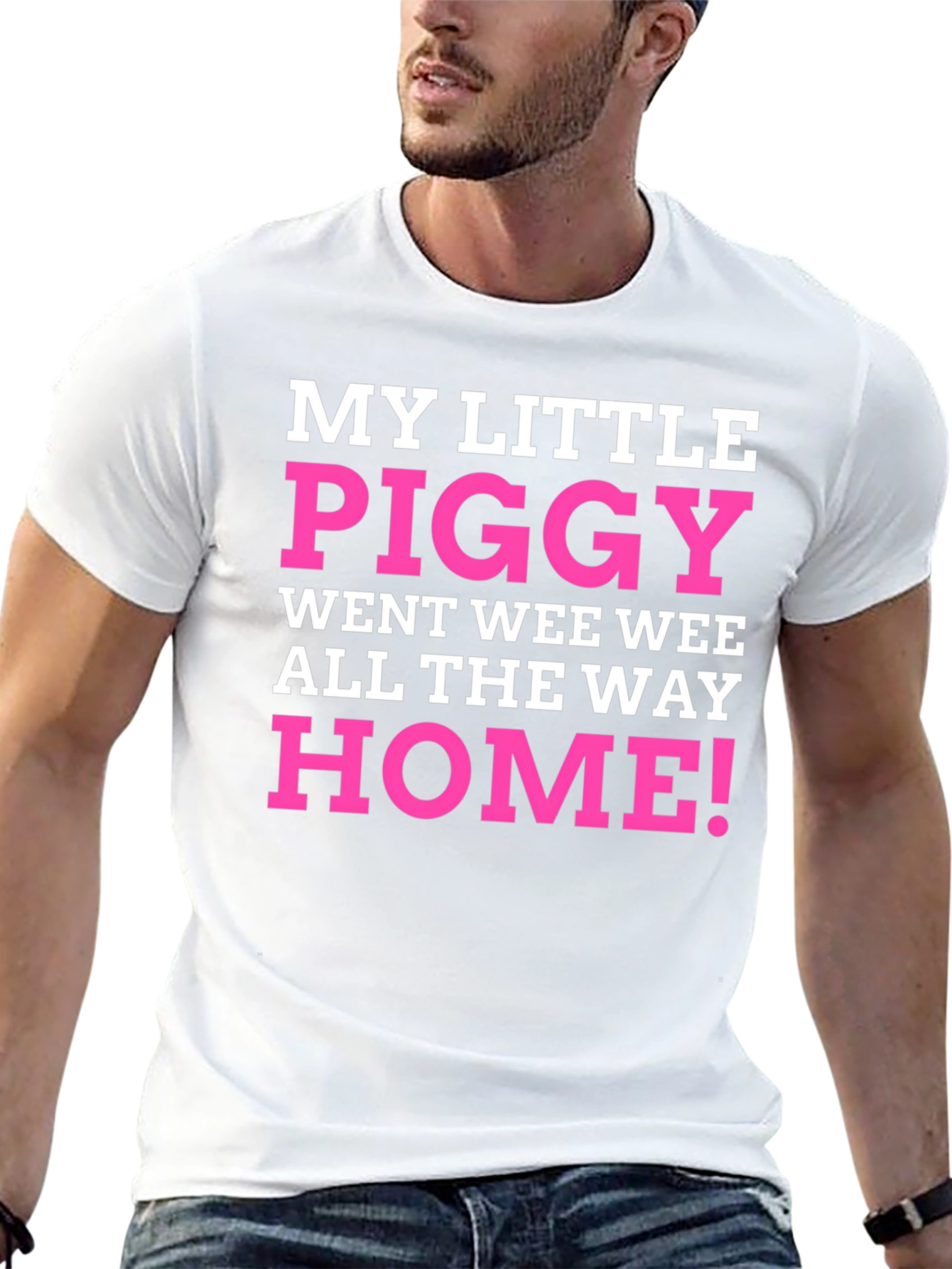 My Little Piggy Funny Graphic Tee