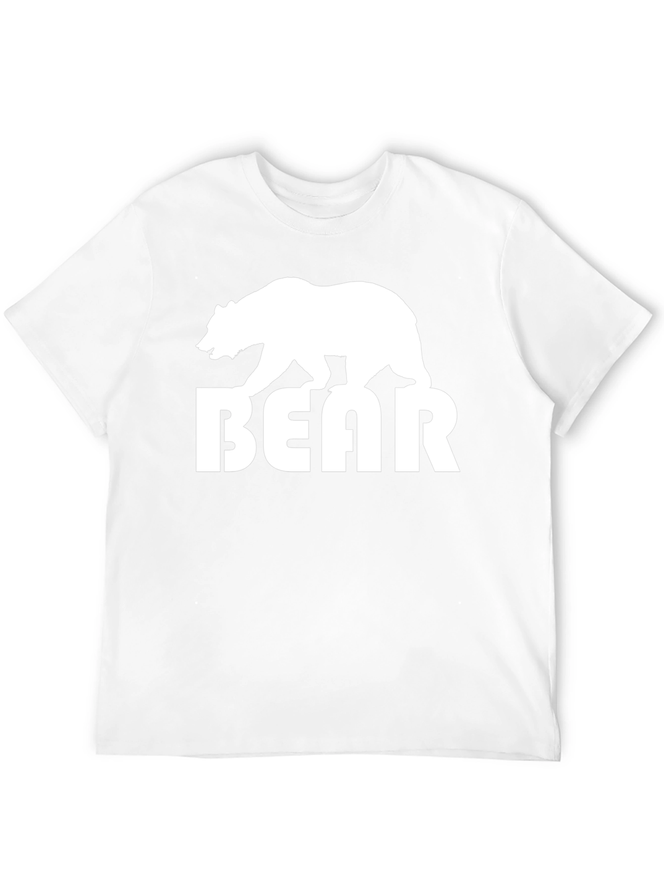 Bear Graphic T-Shirt - Black