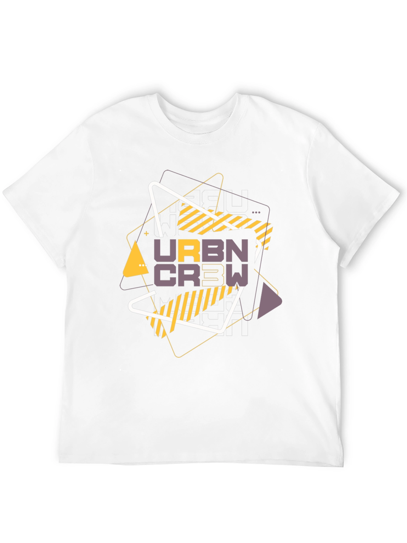 Urban Crew Graphic T-Shirt - Black