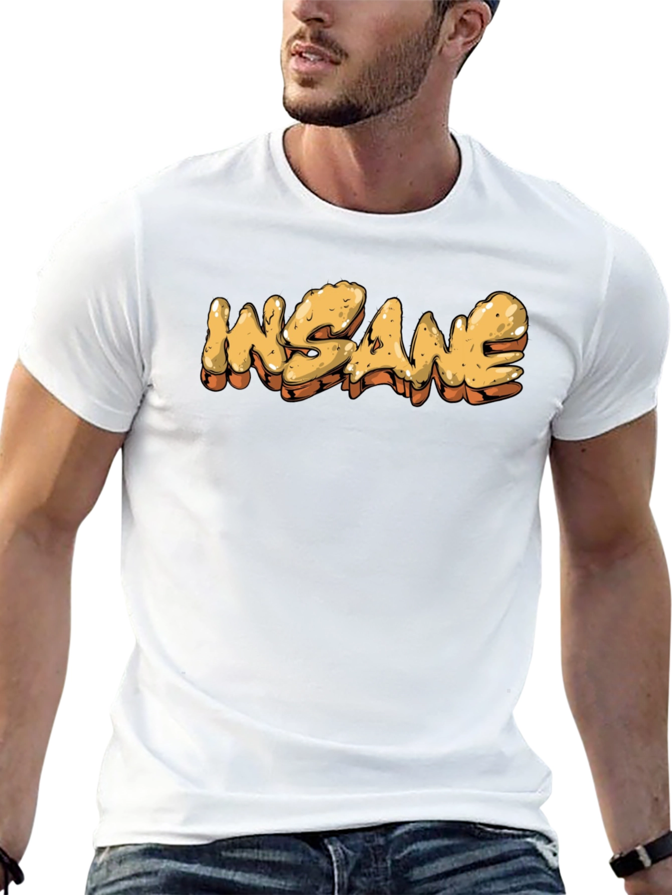 Insane Graphic T-Shirt - Black Tee