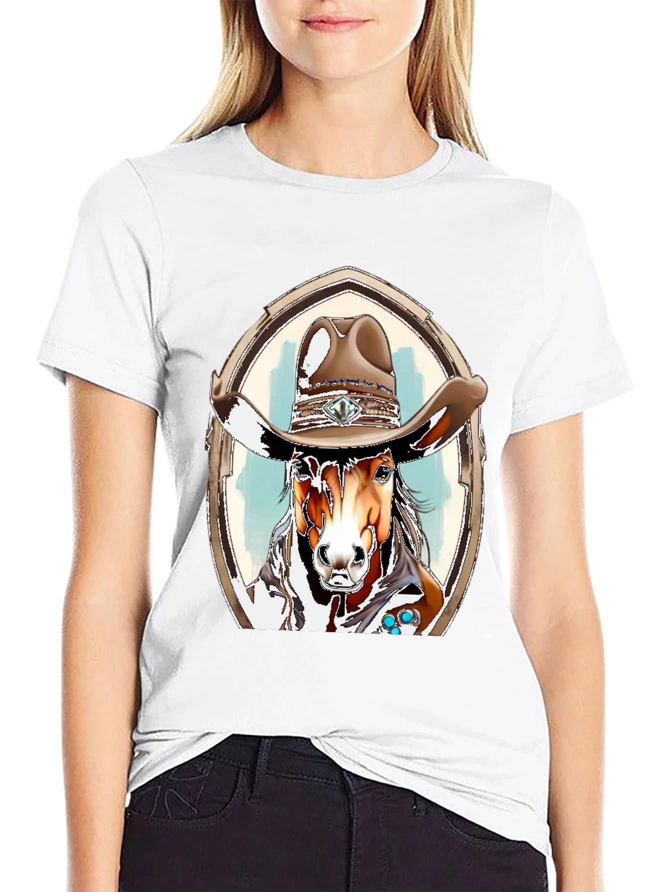 Cowboy Horse Graphic Tee