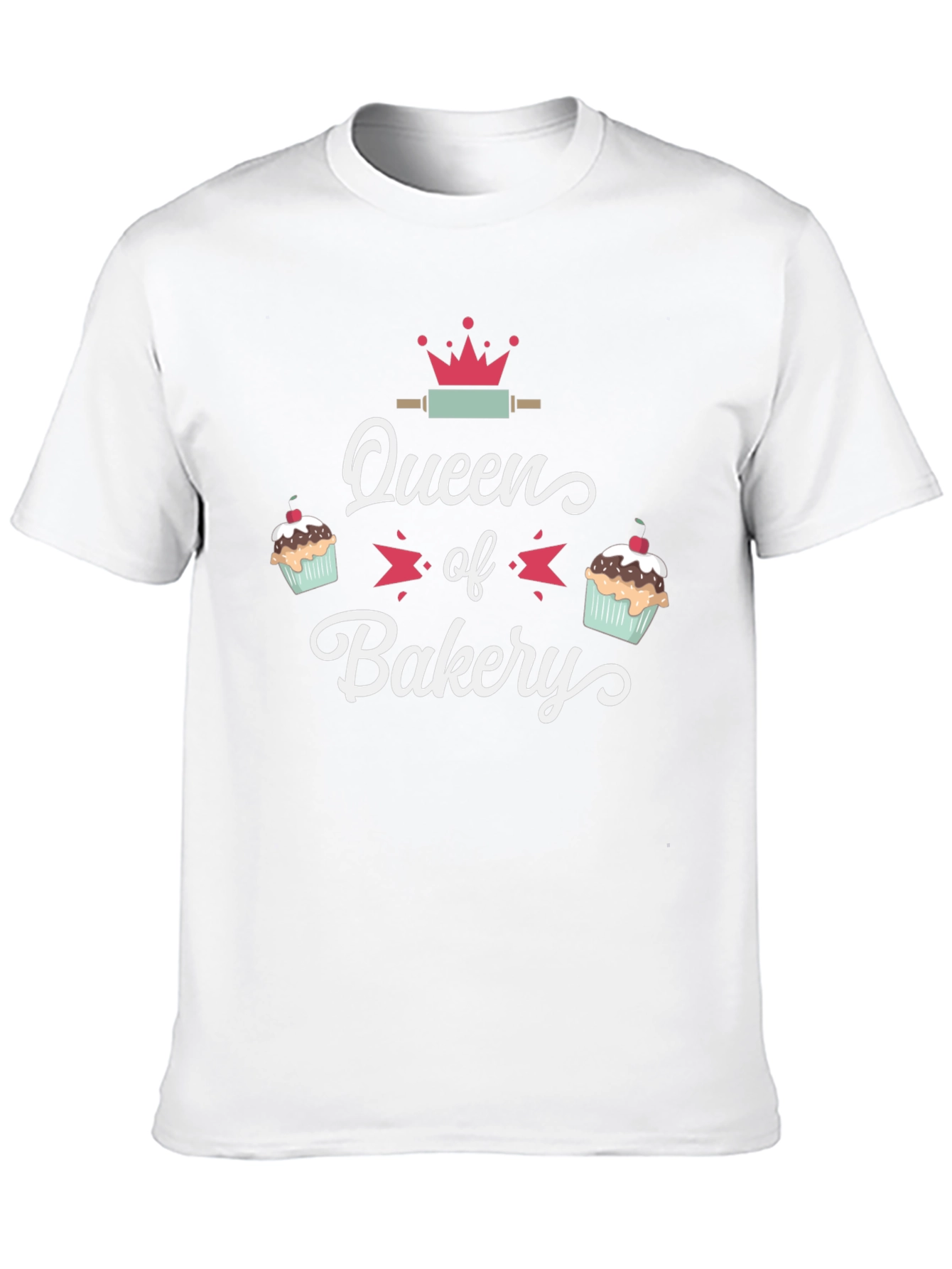 Queen of Bakery Black T-Shirt