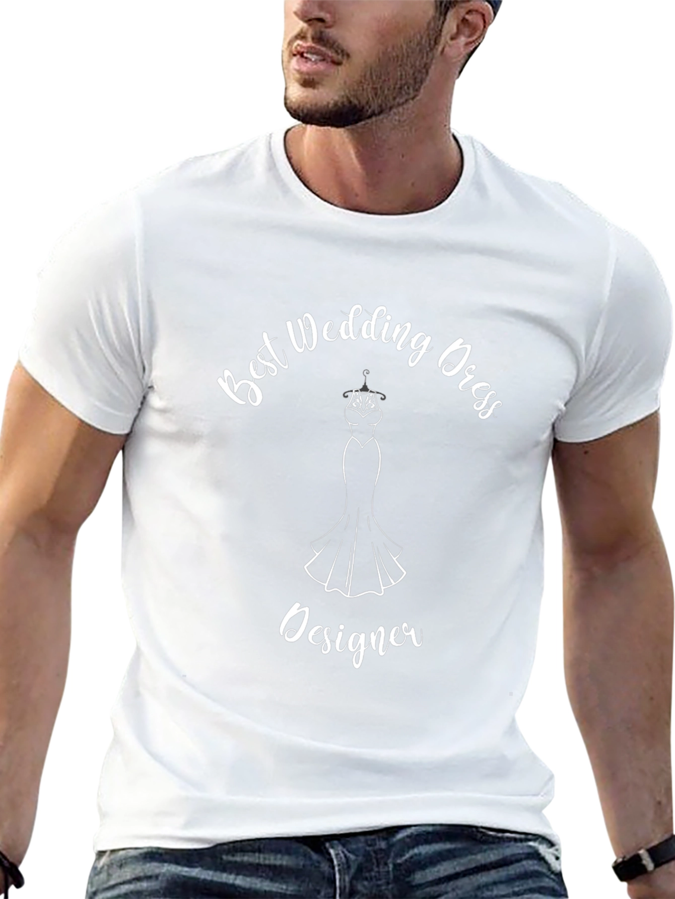 Best Wedding Dress Designer T-Shirt