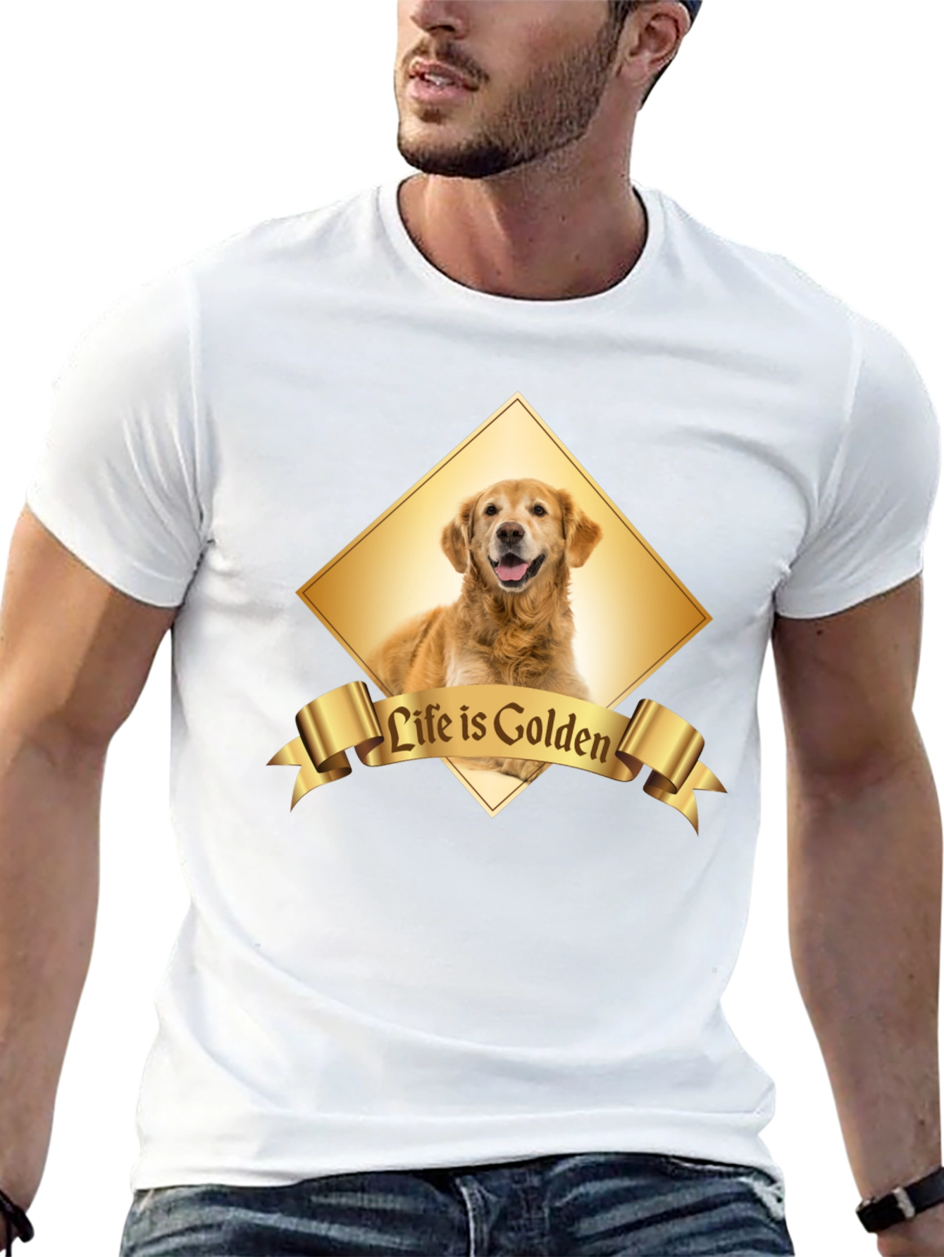 Life is Golden Dog T-Shirt