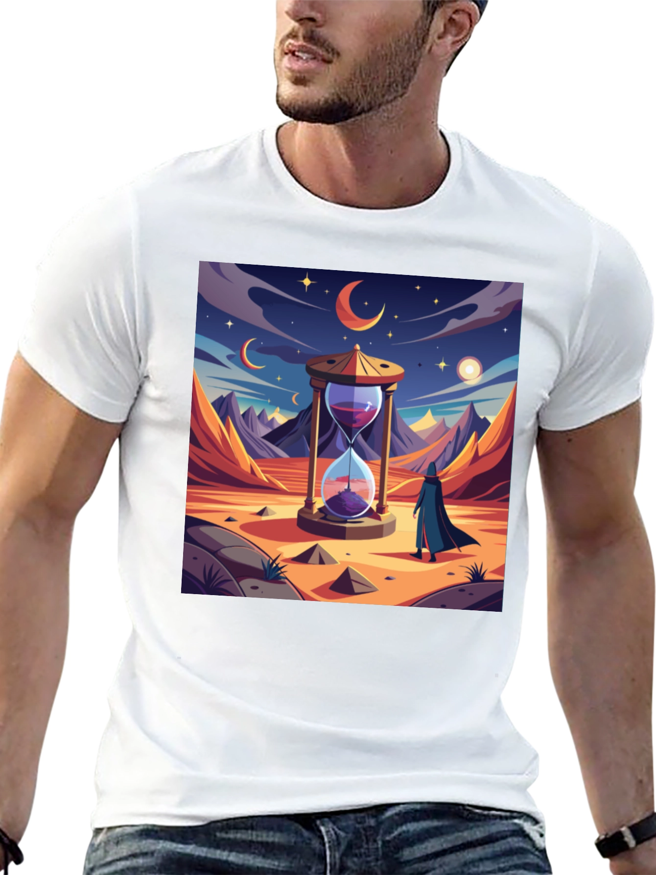 Hourglass Desert Graphic Tee