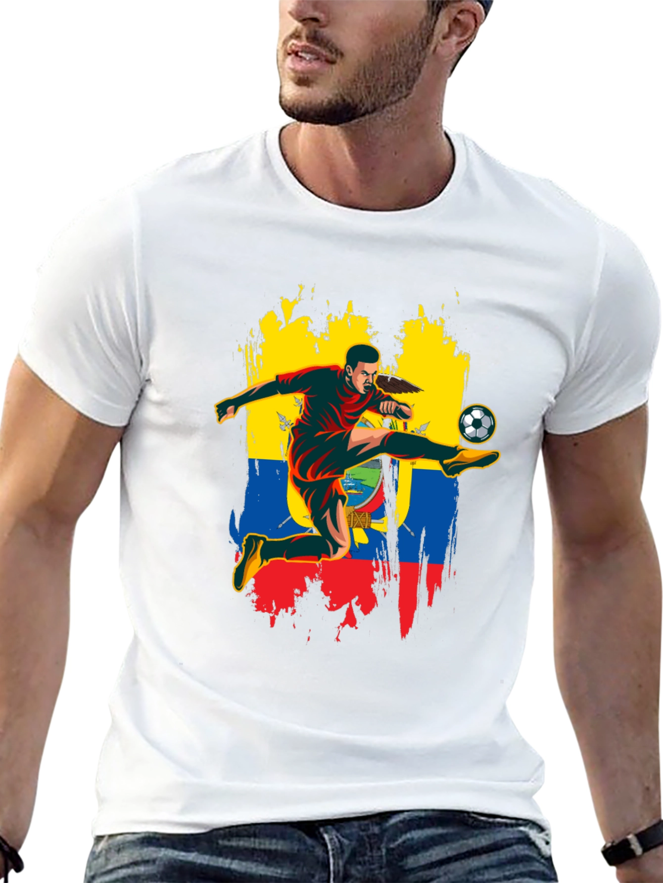 Ecuador Soccer T-Shirt - National Pride
