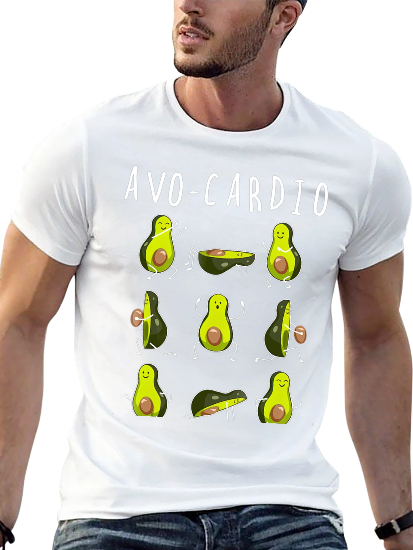 Avo-Cardio Avocado Workout T-Shirt