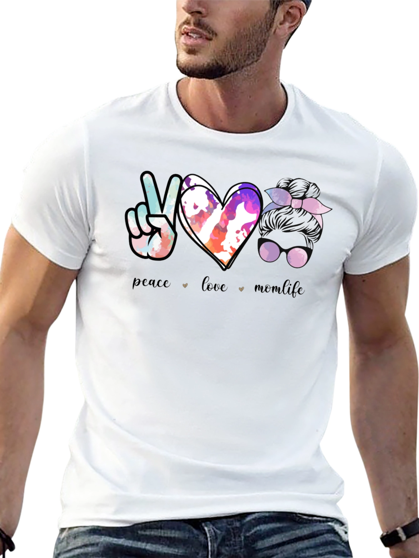 Peace Love Momlife T-Shirt