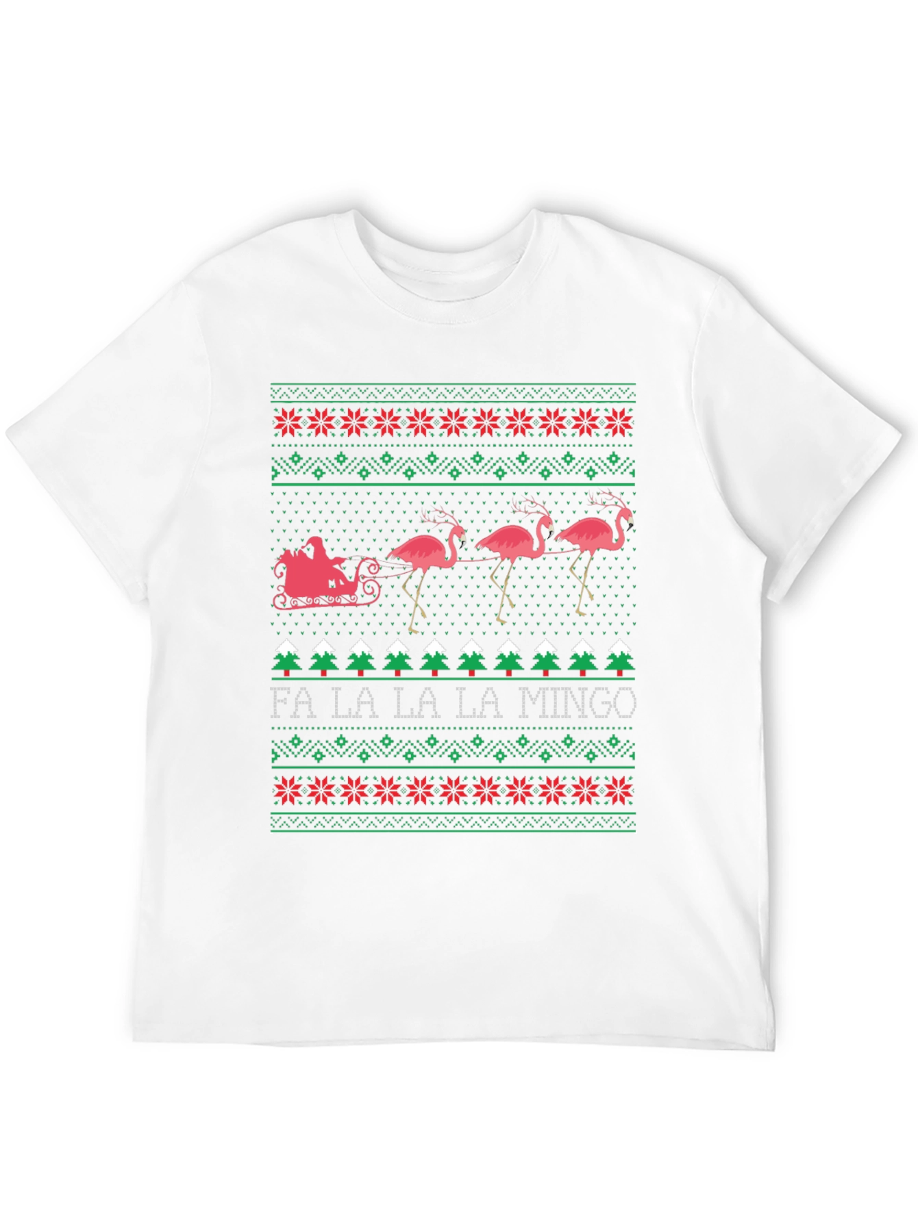 Fa La La La Mingo Christmas Ugly Sweater T-Shirt