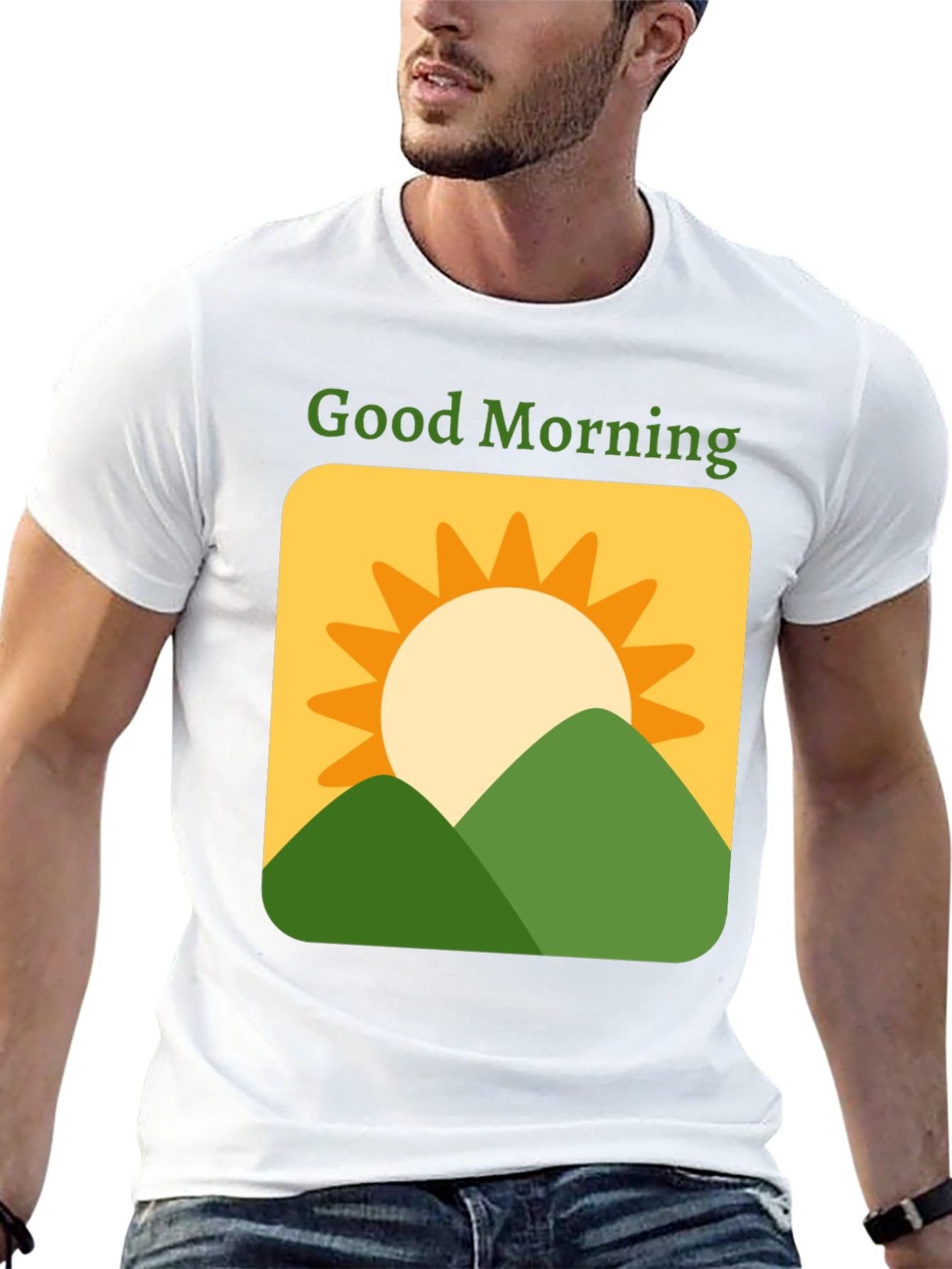 Good Morning Graphic Tee - Stylish Comfort