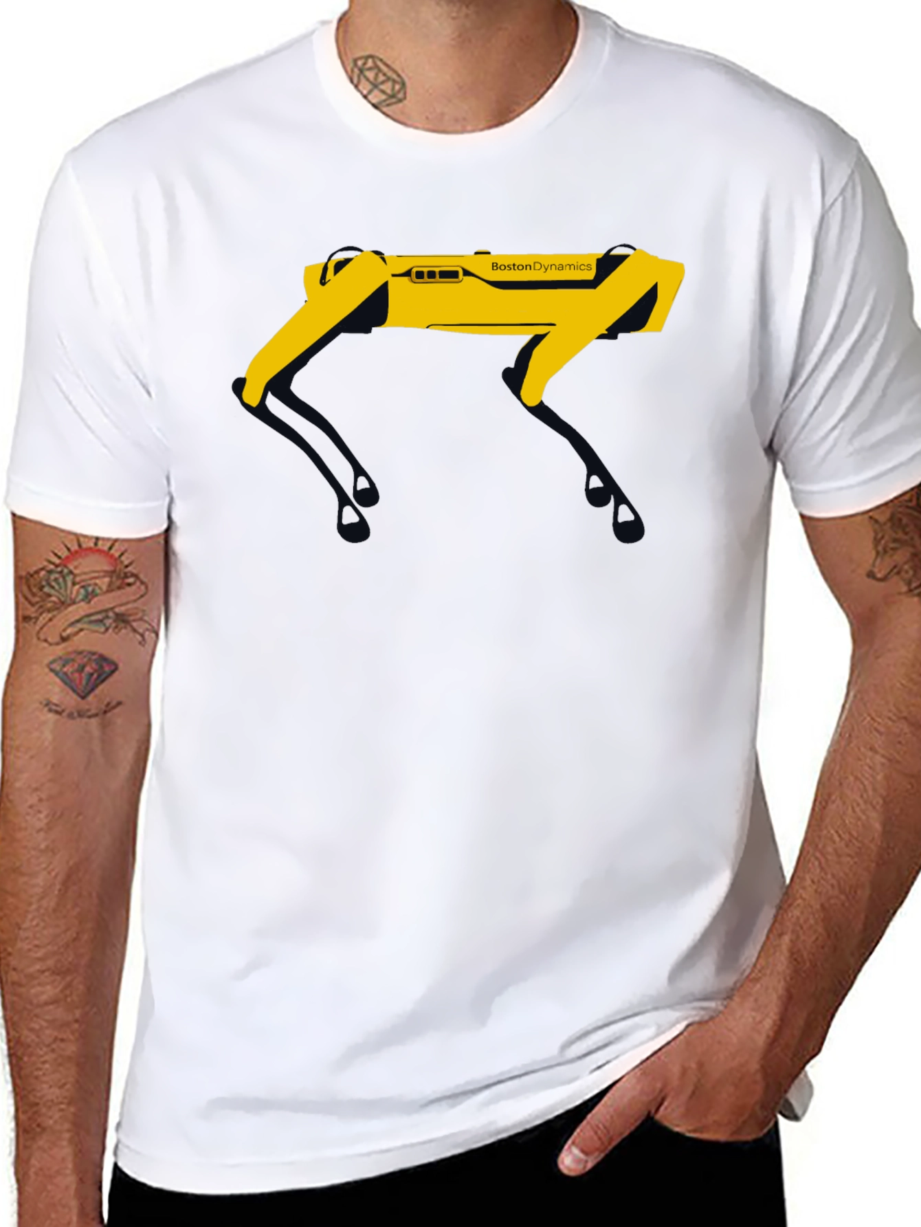 Boston Dynamics Robot Dog Graphic T-Shirt