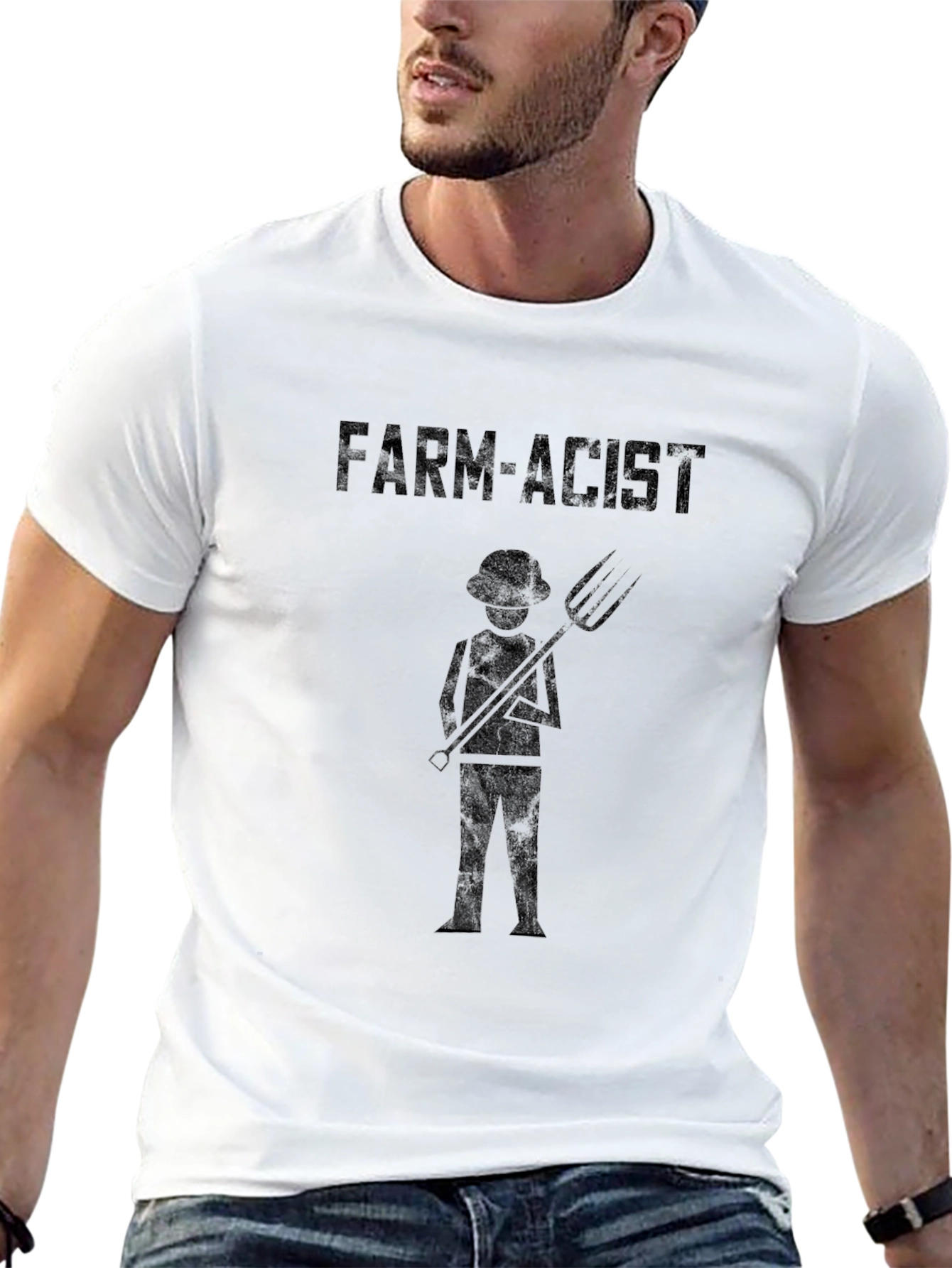 Farm-Acist Graphic T-Shirt - Farming Humor Tee