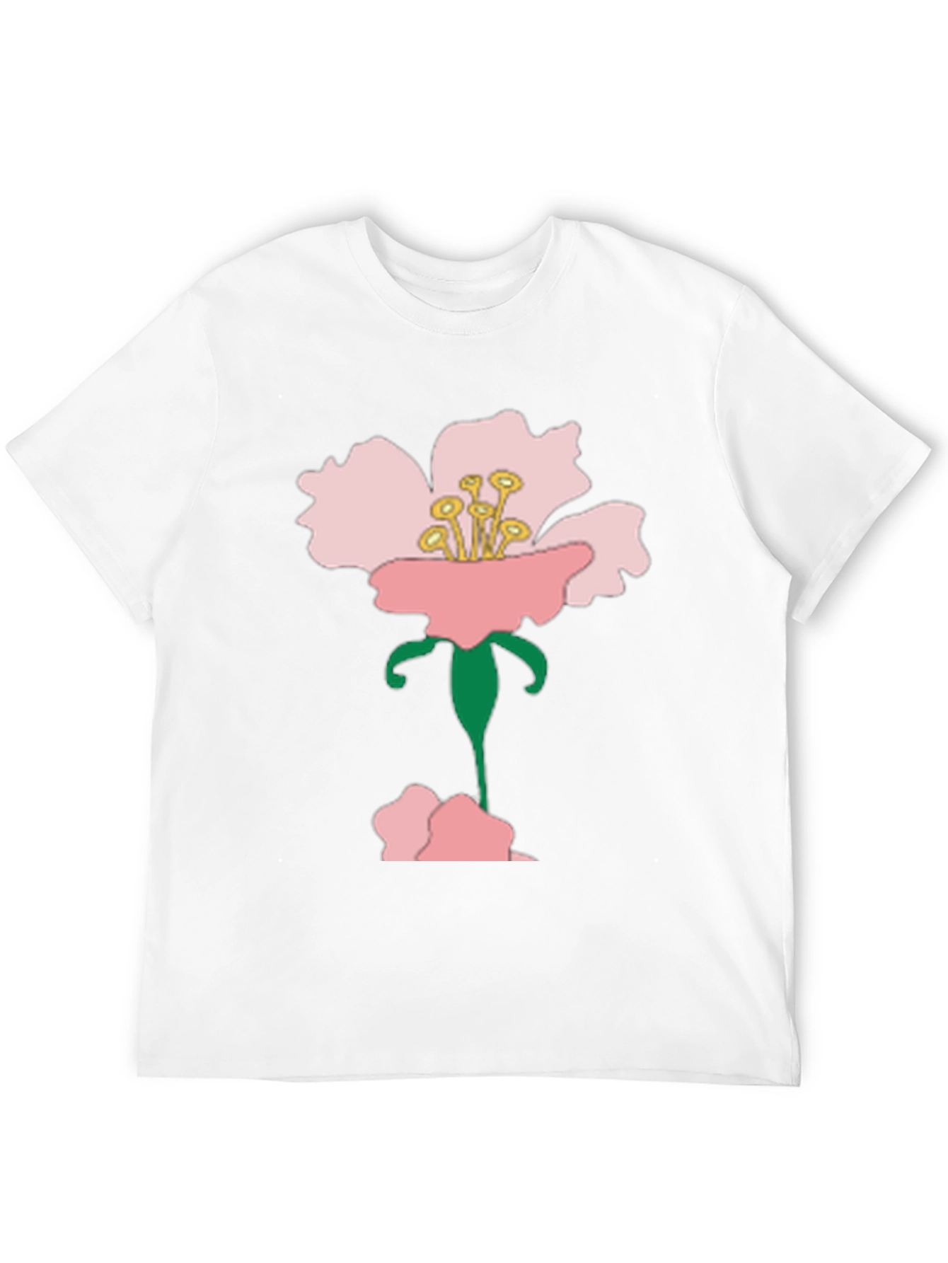 Floral T-Shirt - Pink Blossom Graphic Tee