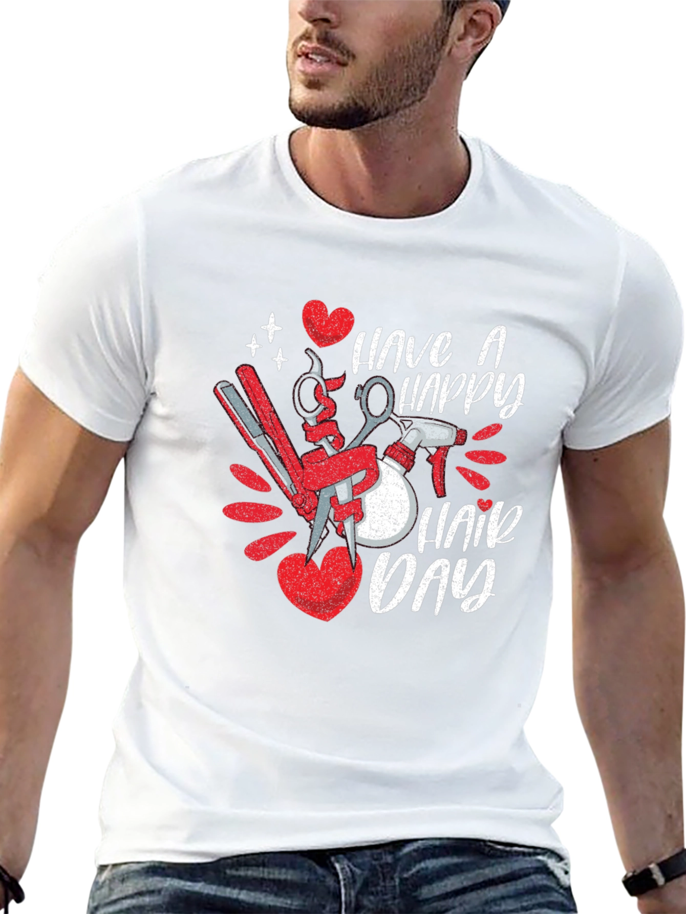 Happy Hair Day Graphic T-Shirt