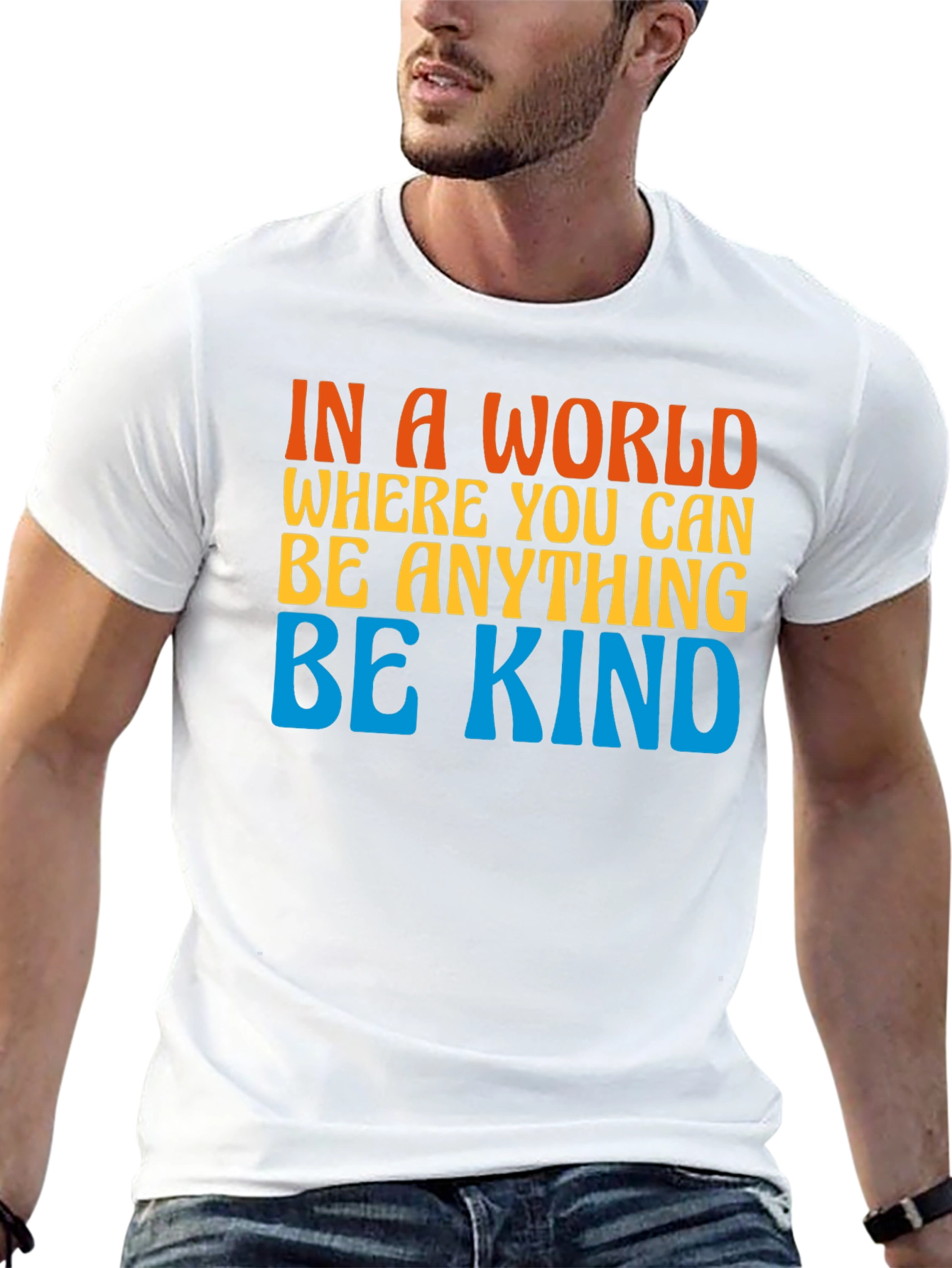 Be Kind Graphic T-Shirt - Soft Cotton Blend